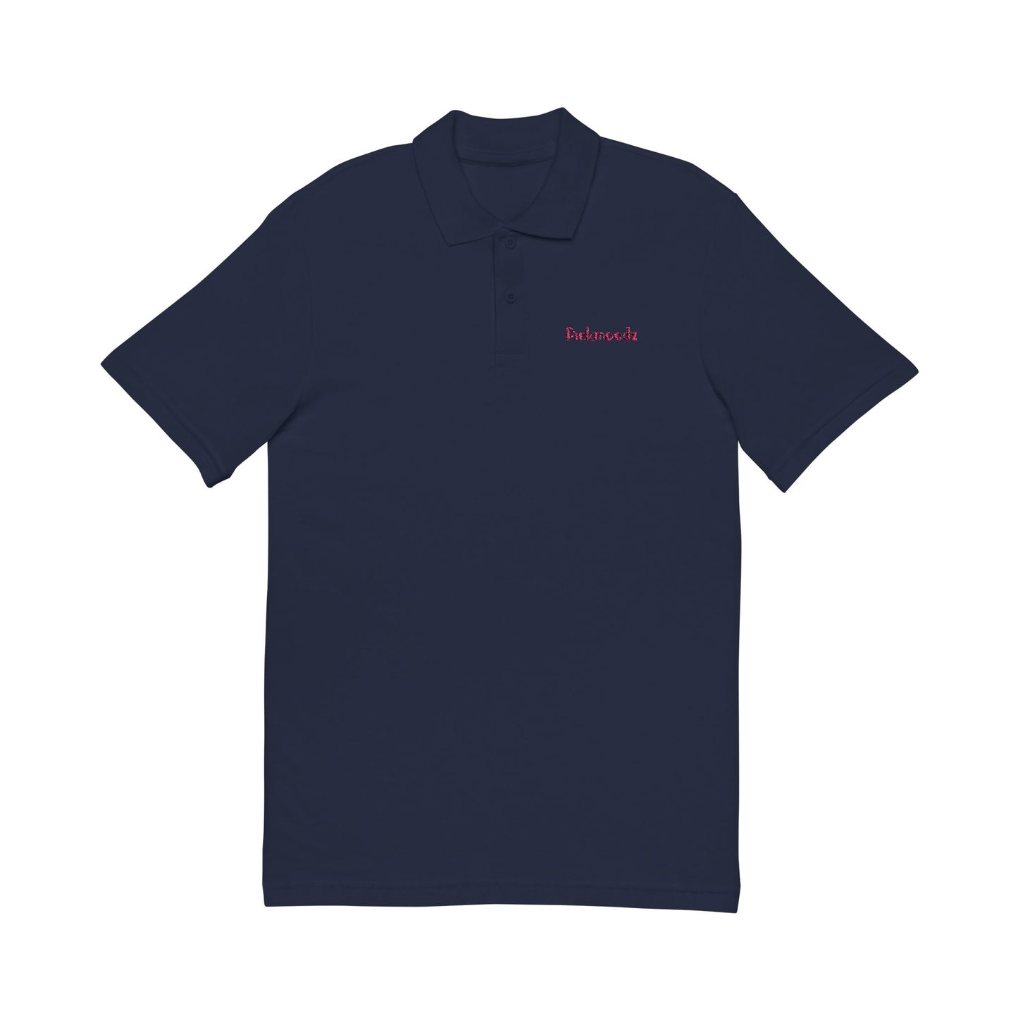 Classic Unisex Embroidered Pique Polo Shirt