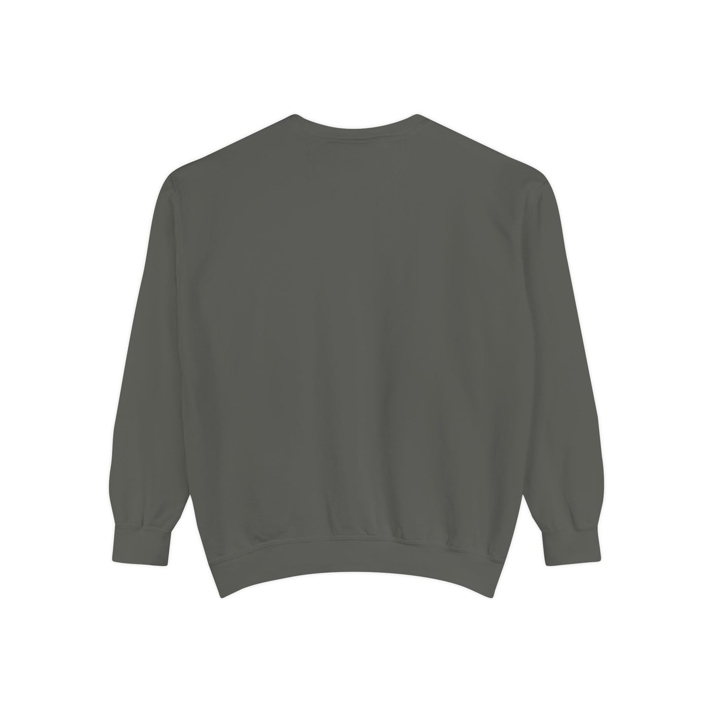 Pink Minimalist Garment-Dyed Unisex Sweatshirt