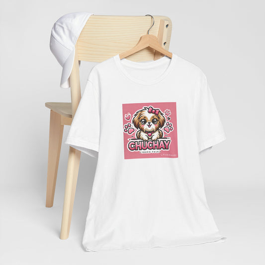 Cute Dog Graphic Tee - Chuchay Young & Free