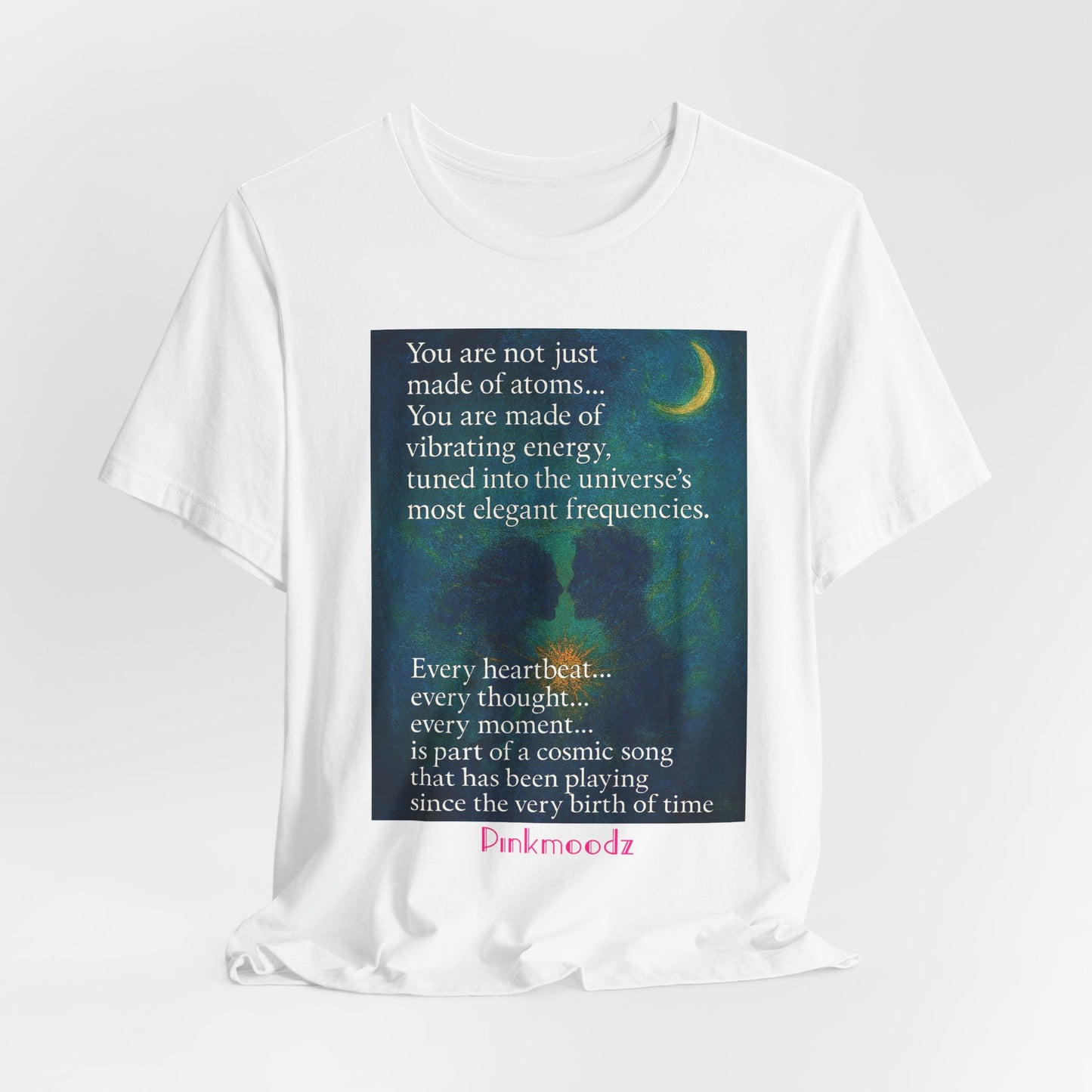 Cosmic Vibes Tee, Inspirational Shirt, Unisex Graphic Tee, Gift for Astronomy Lovers, Motivational Wear, Everyday Comfort