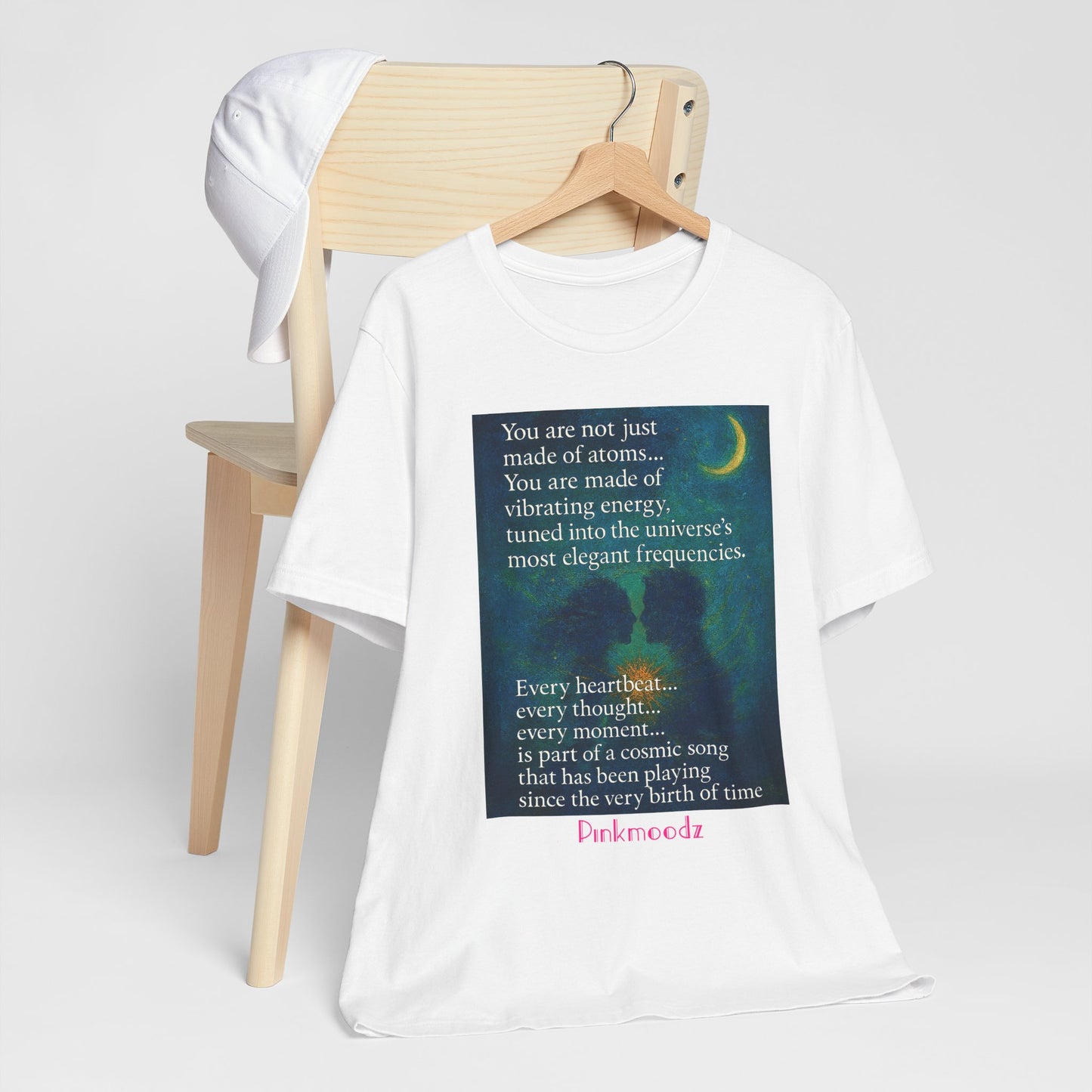 Cosmic Vibes Tee, Inspirational Shirt, Unisex Graphic Tee, Gift for Astronomy Lovers, Motivational Wear, Everyday Comfort