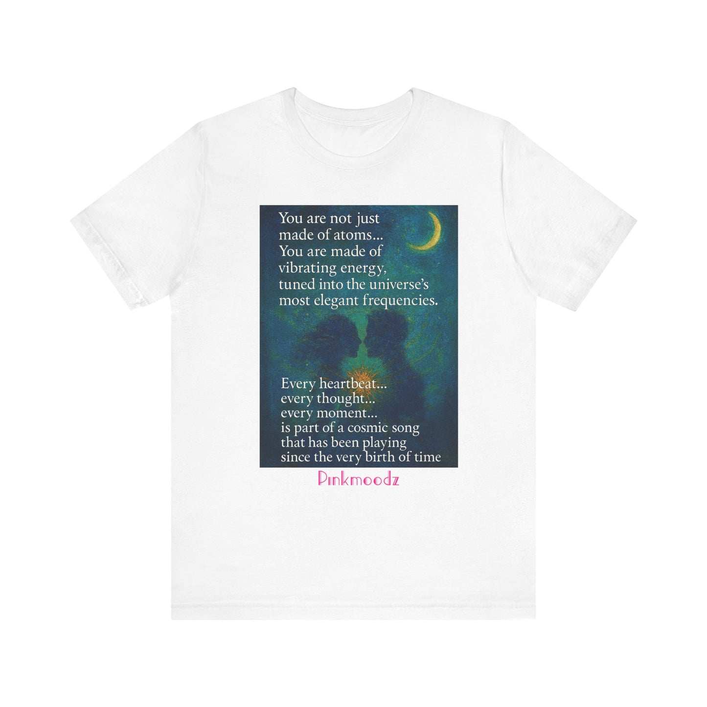 Cosmic Vibes Tee, Inspirational Shirt, Unisex Graphic Tee, Gift for Astronomy Lovers, Motivational Wear, Everyday Comfort