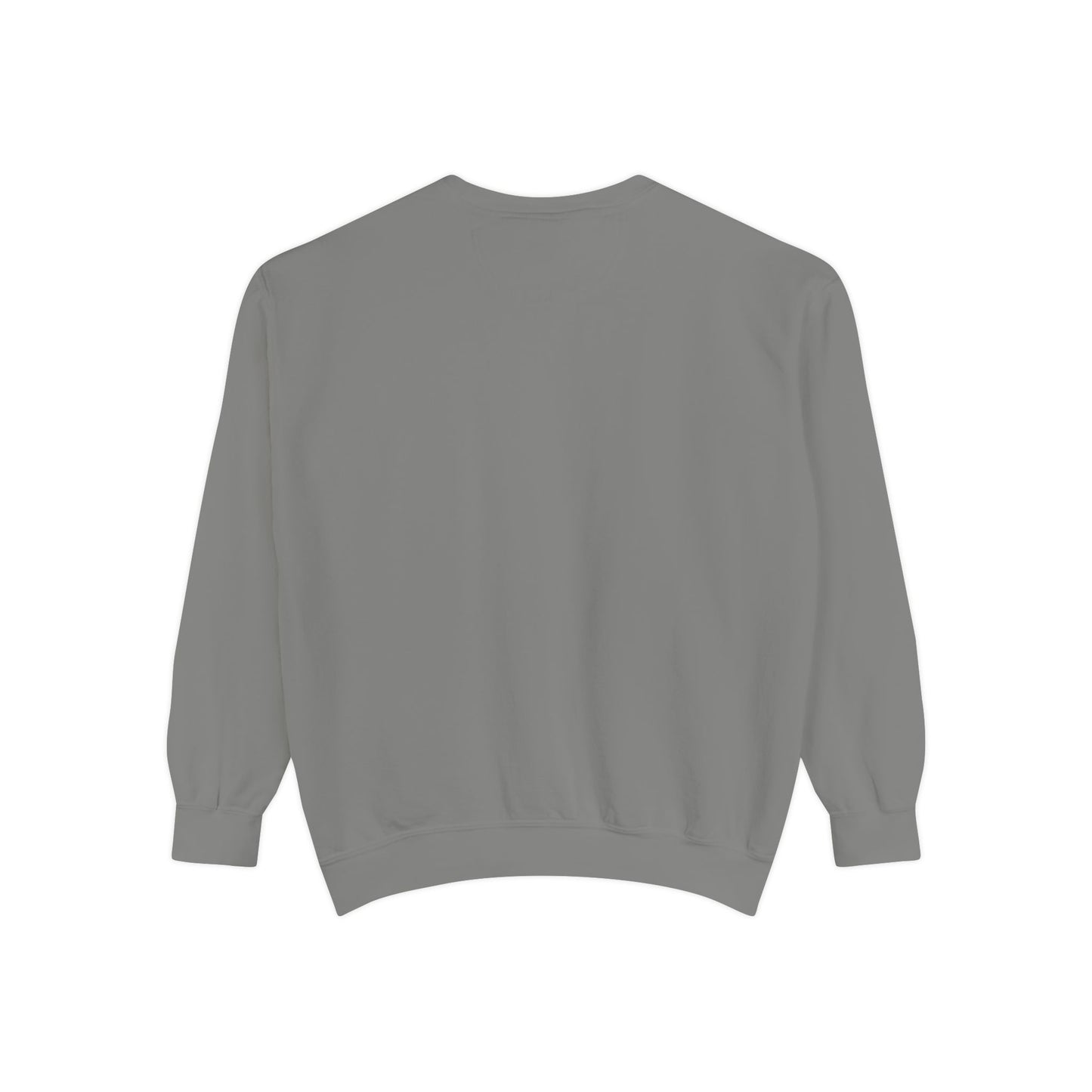 Pink Minimalist Garment-Dyed Unisex Sweatshirt