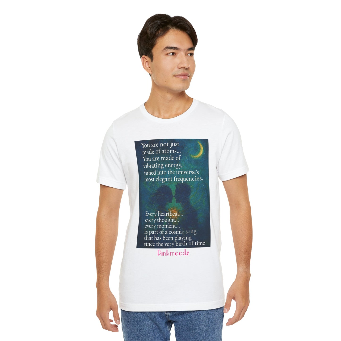 Cosmic Vibes Tee, Inspirational Shirt, Unisex Graphic Tee, Gift for Astronomy Lovers, Motivational Wear, Everyday Comfort
