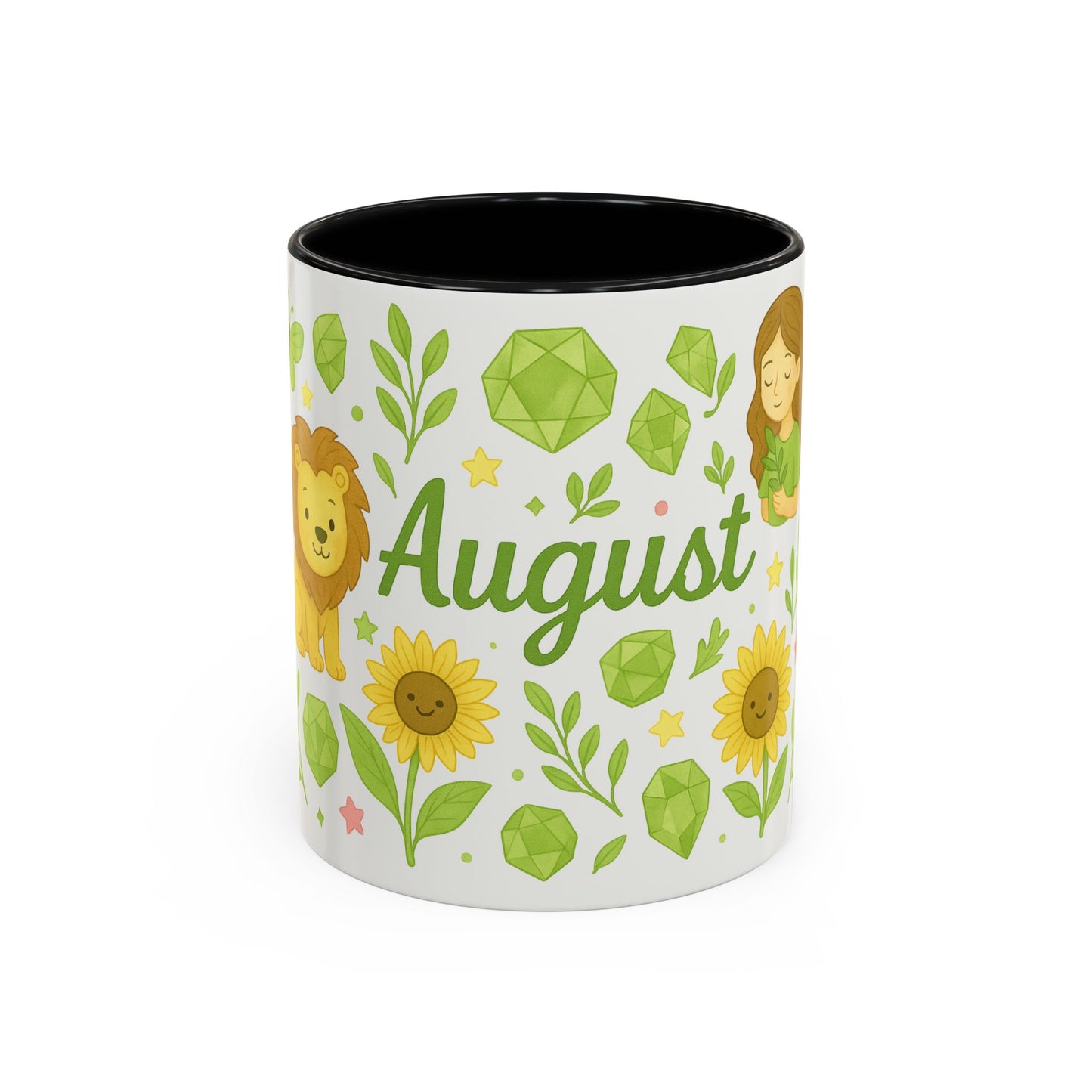 August-Themed Accent Coffee Mug - Perfect Gift for Nature Lovers
