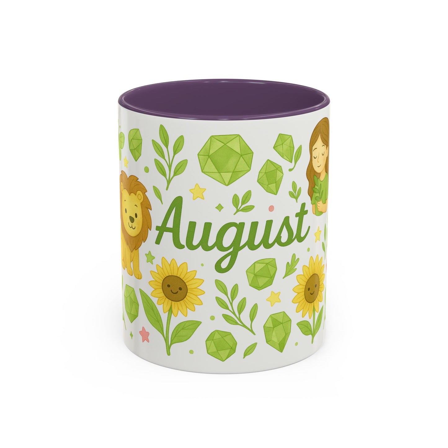 August-Themed Accent Coffee Mug - Perfect Gift for Nature Lovers