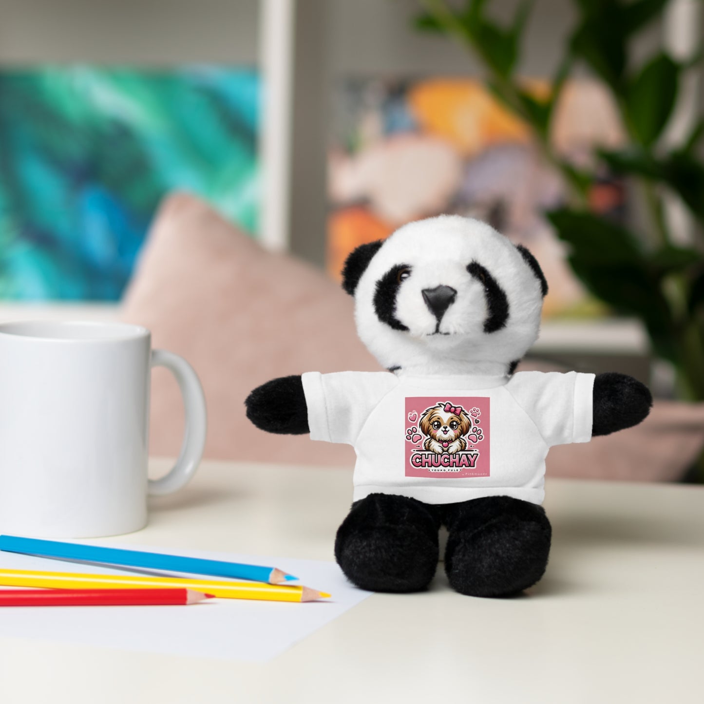 Customizable Stuffed Animal T-Shirt Bear – Perfect Gift for Kids and Collectors