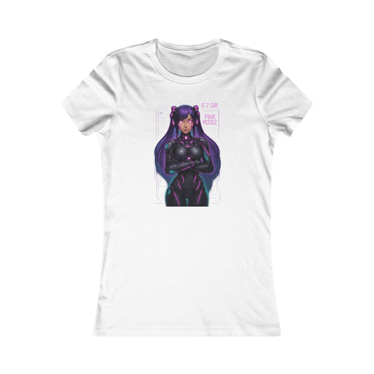 Cyberpunk Graphic Tee - Women's Favorite Tee with Futuristic Design