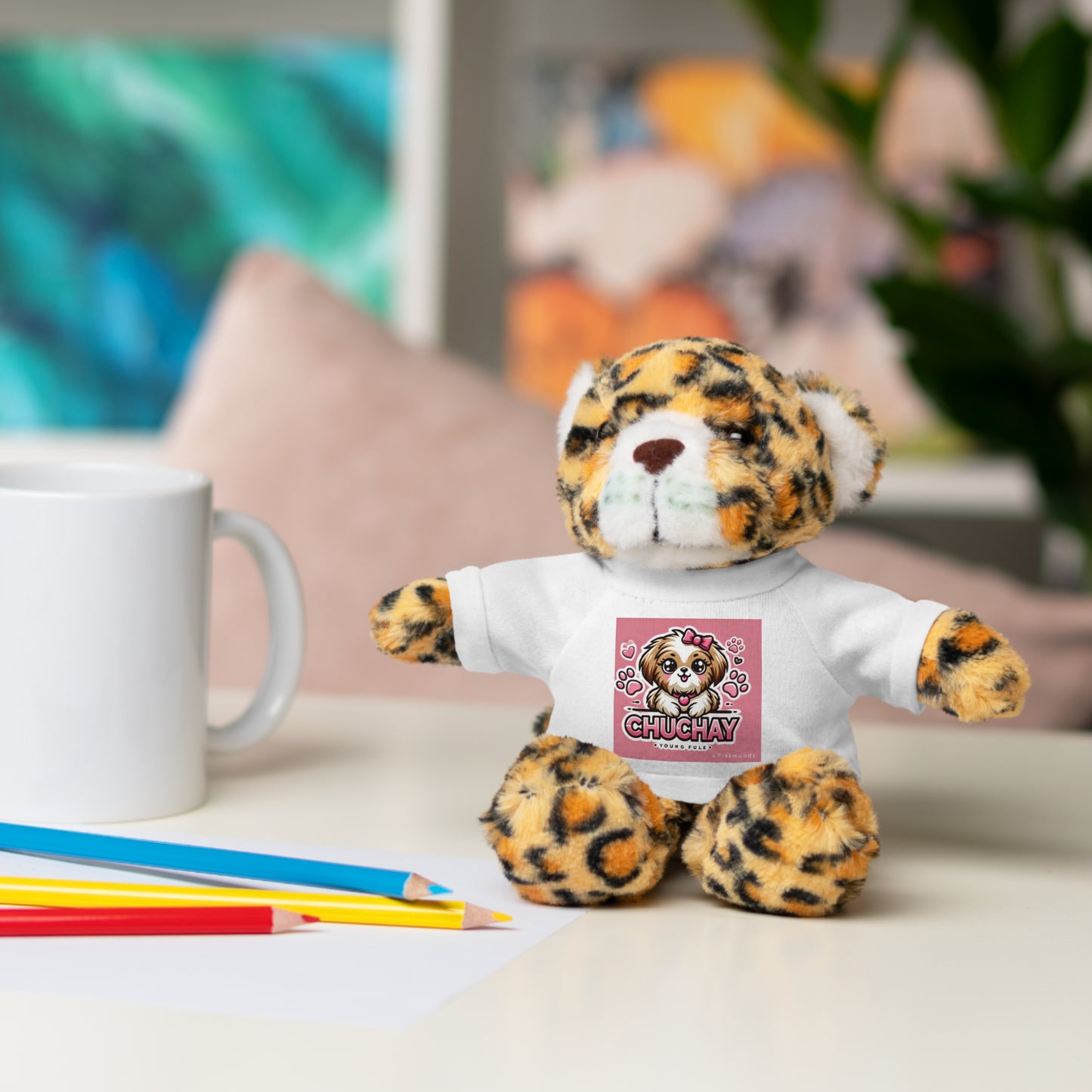 Customizable Stuffed Animal T-Shirt Bear – Perfect Gift for Kids and Collectors