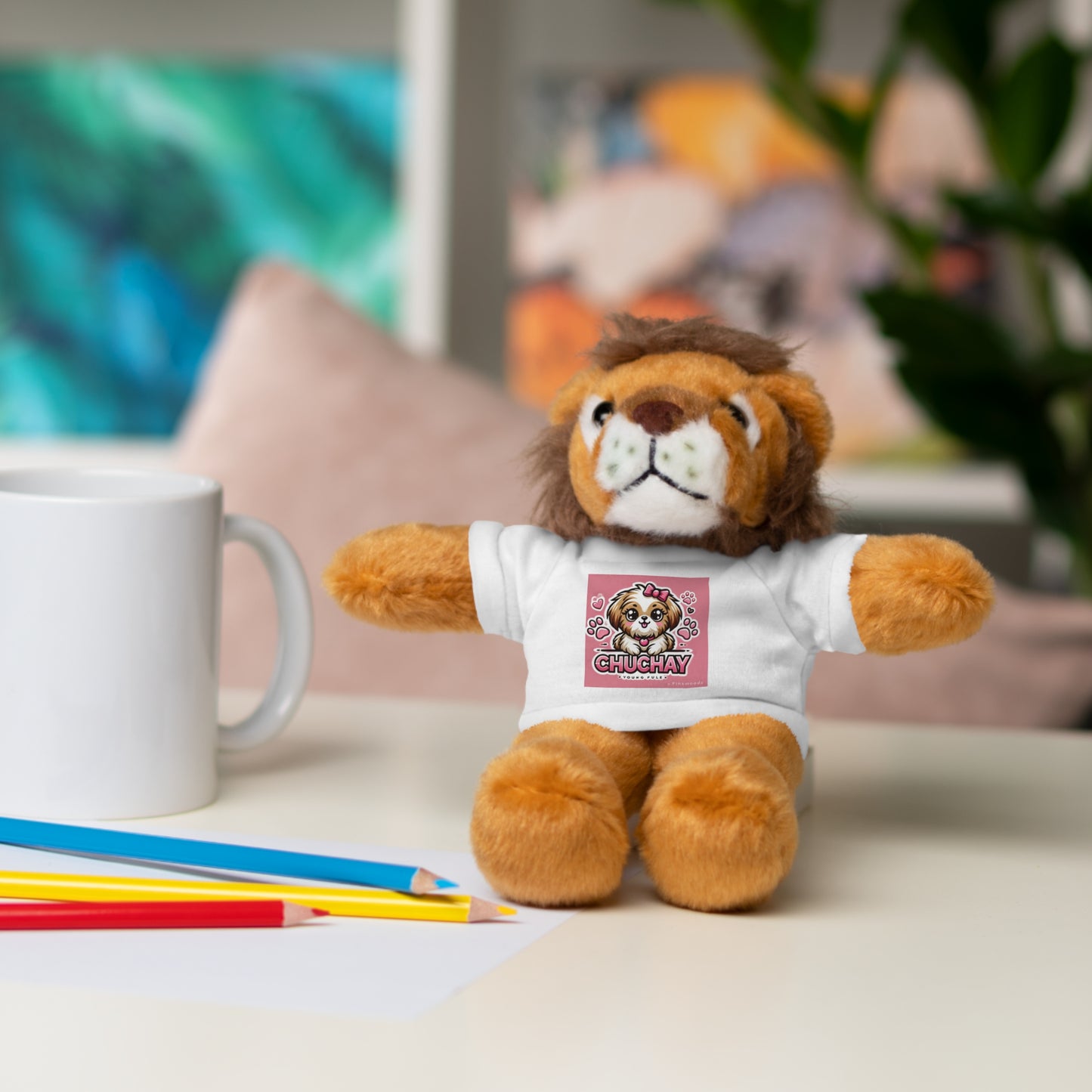 Customizable Stuffed Animal T-Shirt Bear – Perfect Gift for Kids and Collectors