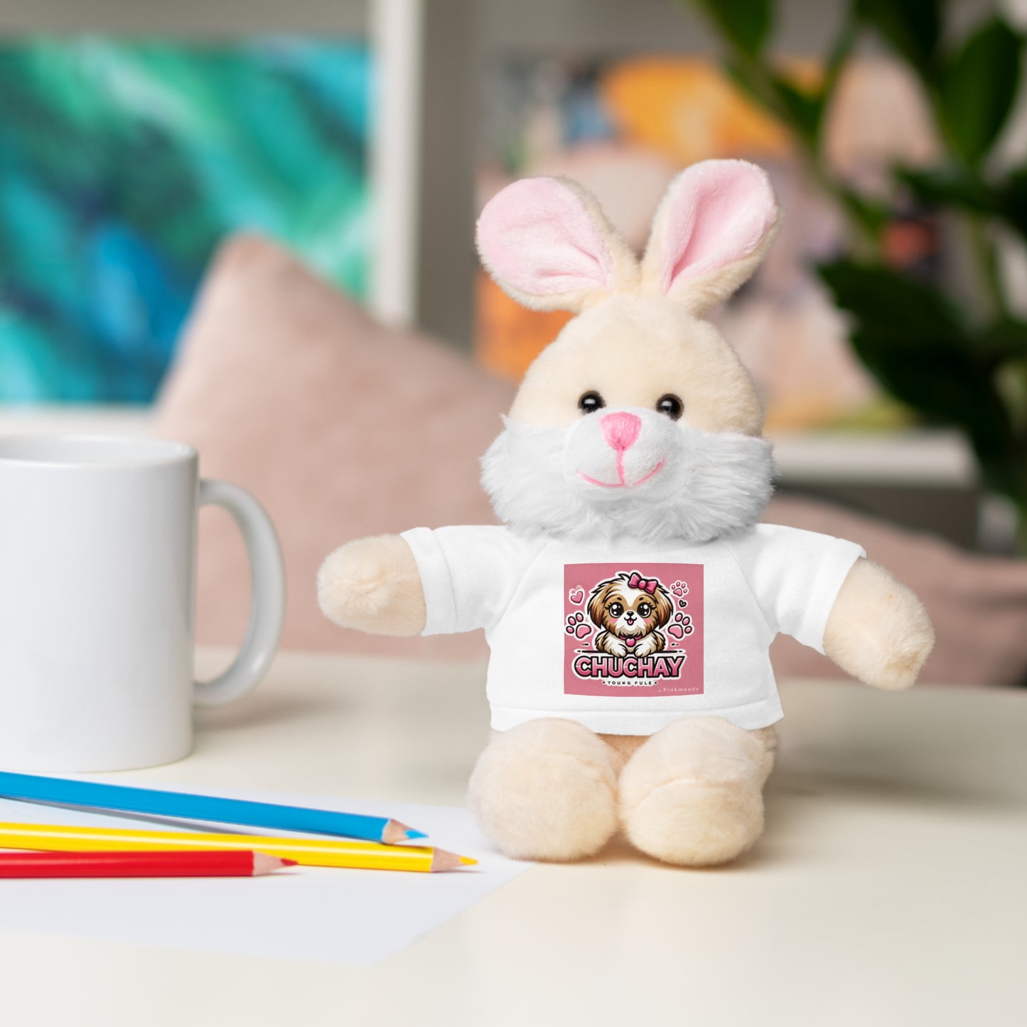 Customizable Stuffed Animal T-Shirt Bear – Perfect Gift for Kids and Collectors