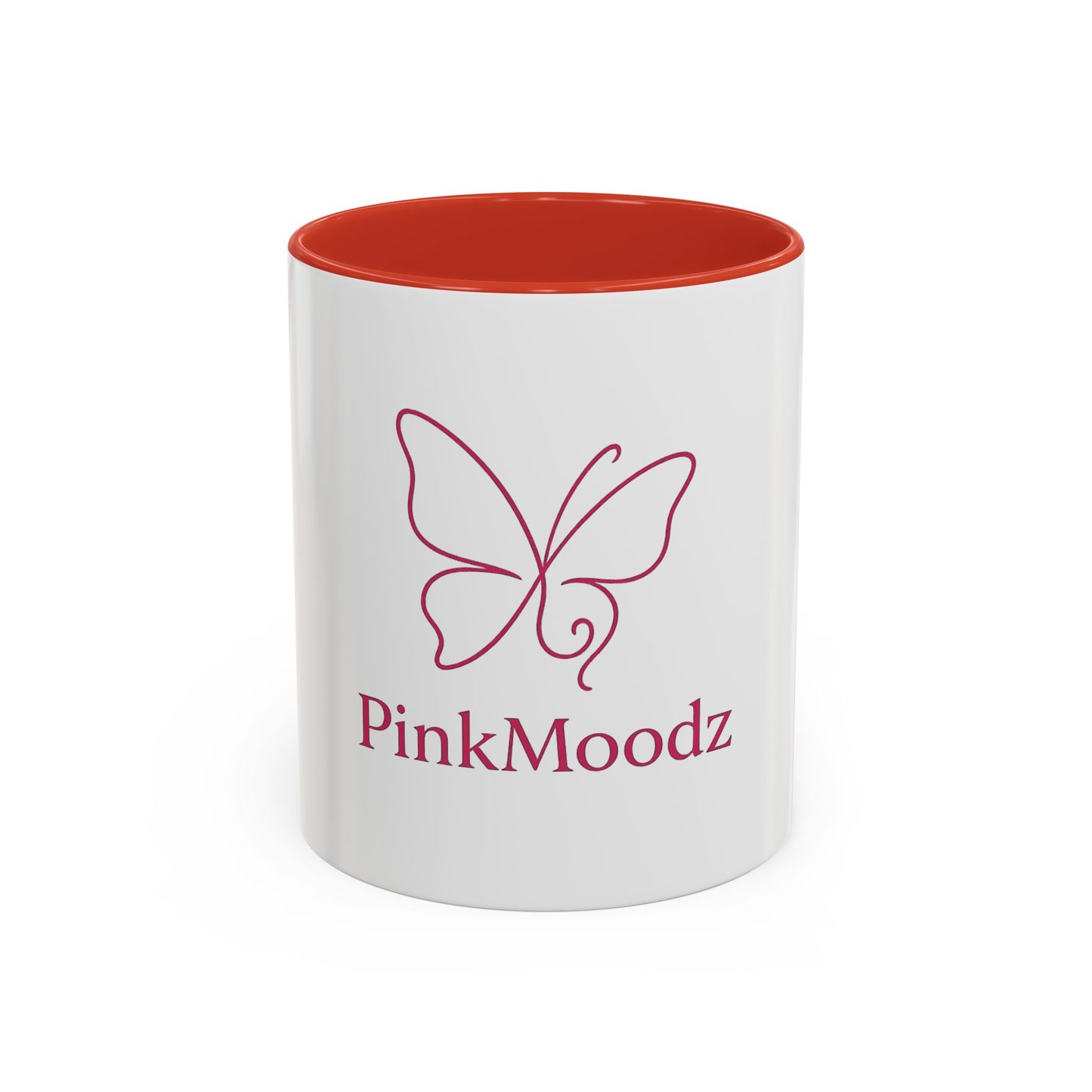 PinkMoodz Butterfly Accent Coffee Mug – Perfect Gift for Coffee Lovers and Nature Enthusiasts