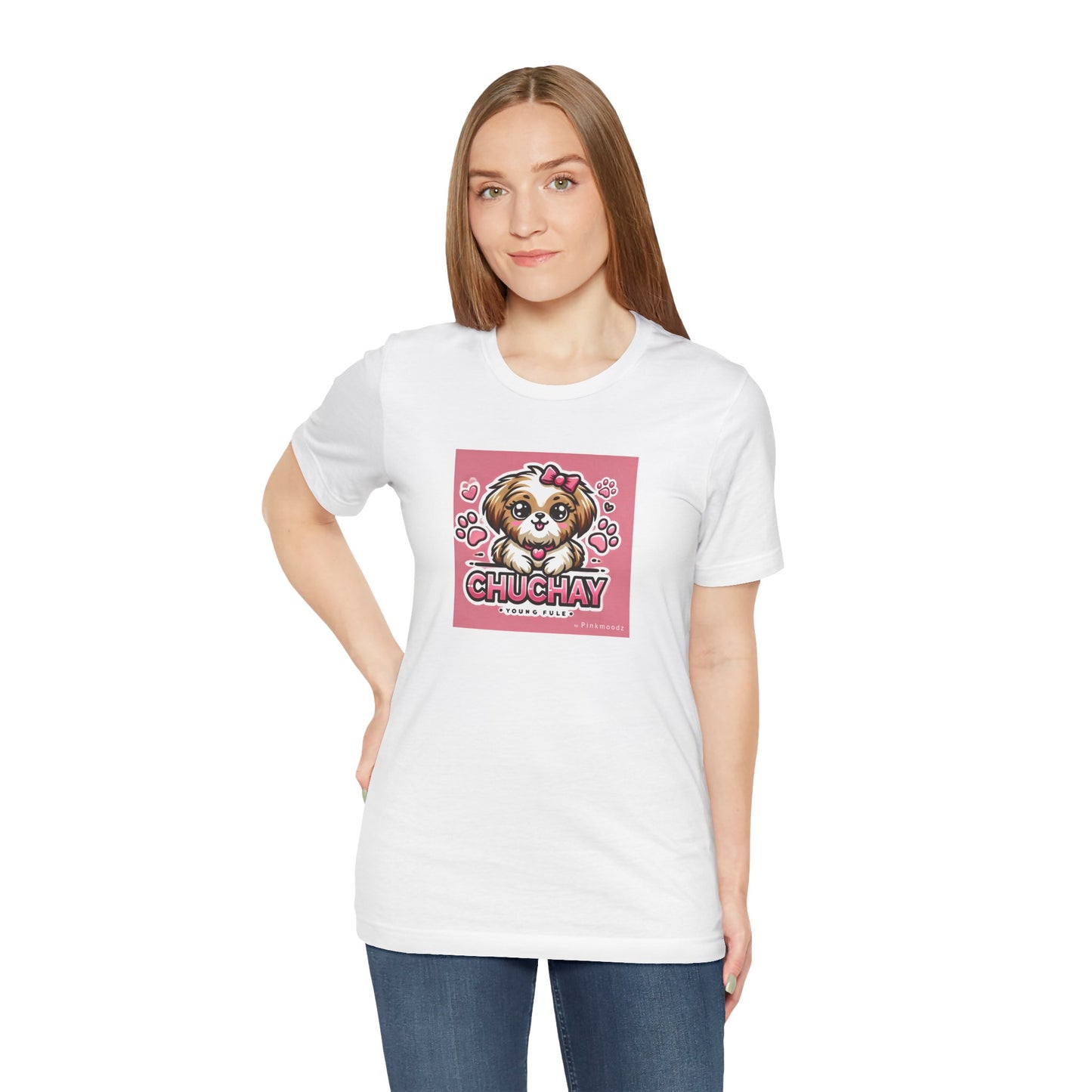 Cute Dog Graphic Tee - Chuchay Young & Free