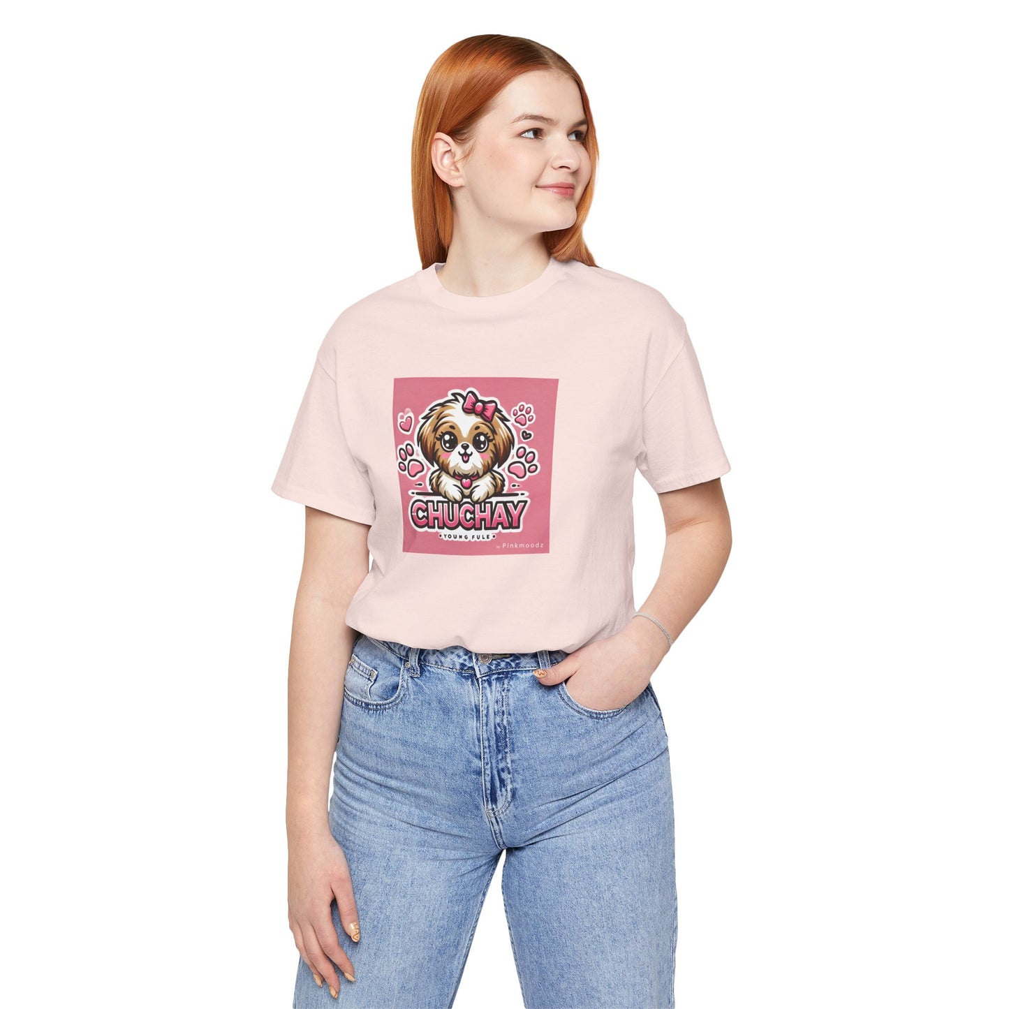 Cute Dog Graphic Tee - Chuchay Young & Free