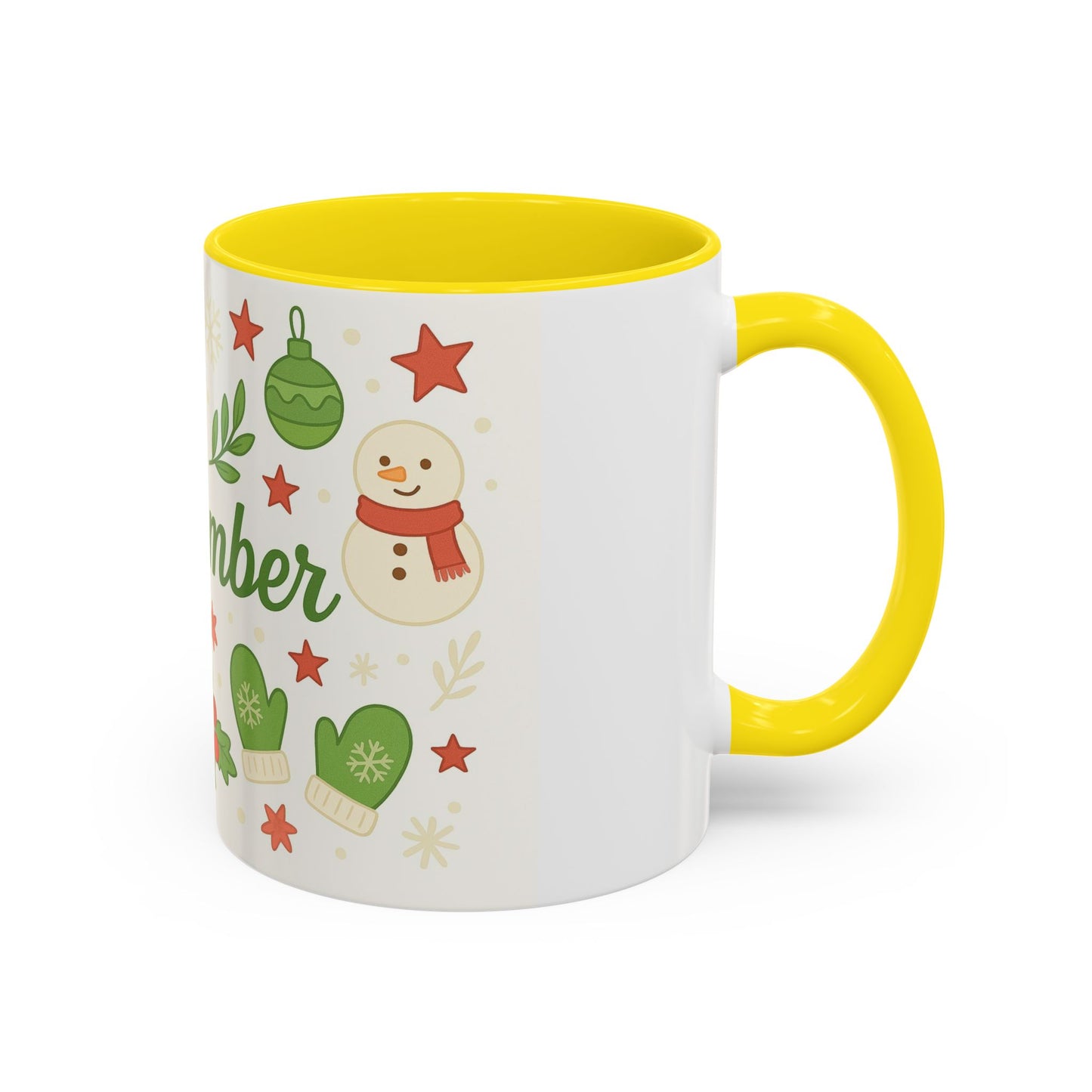 Festive December Coffee Mug – Holiday Cheer for Cozy Sips