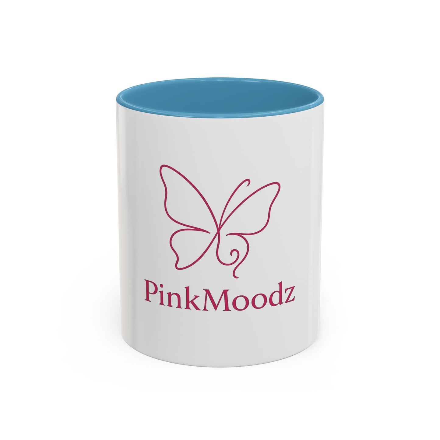 PinkMoodz Butterfly Accent Coffee Mug – Perfect Gift for Coffee Lovers and Nature Enthusiasts