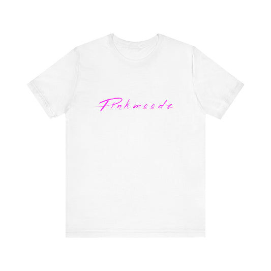 Pink Summer Vibes Unisex Jersey Tee - Short Sleeve Graphic T-Shirt