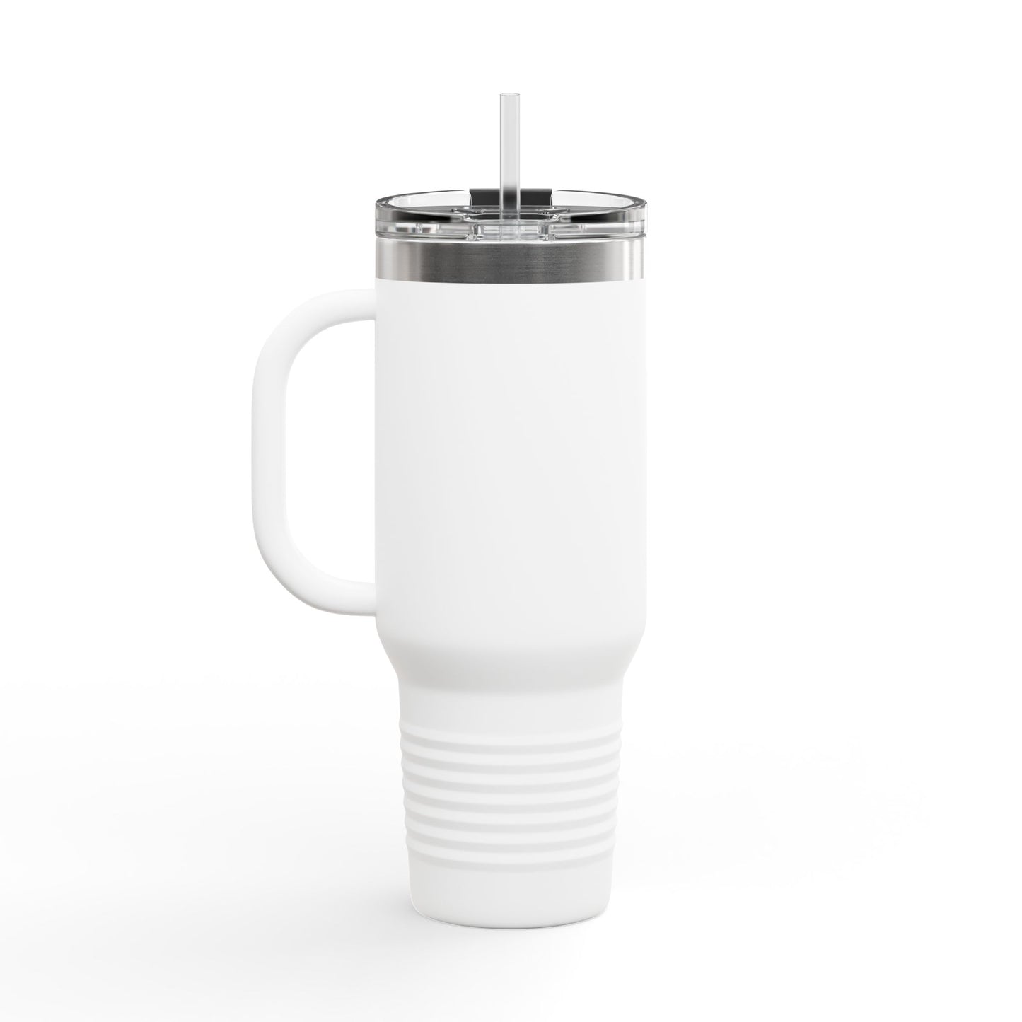 Stylish Insulated Travel Mug – 40oz with Butterfly Design