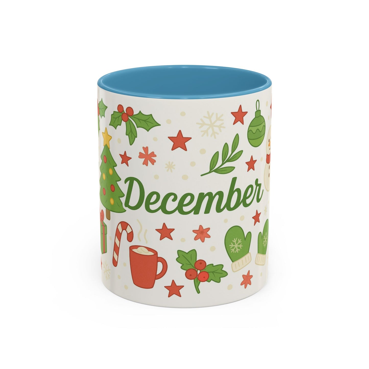Festive December Coffee Mug – Holiday Cheer for Cozy Sips