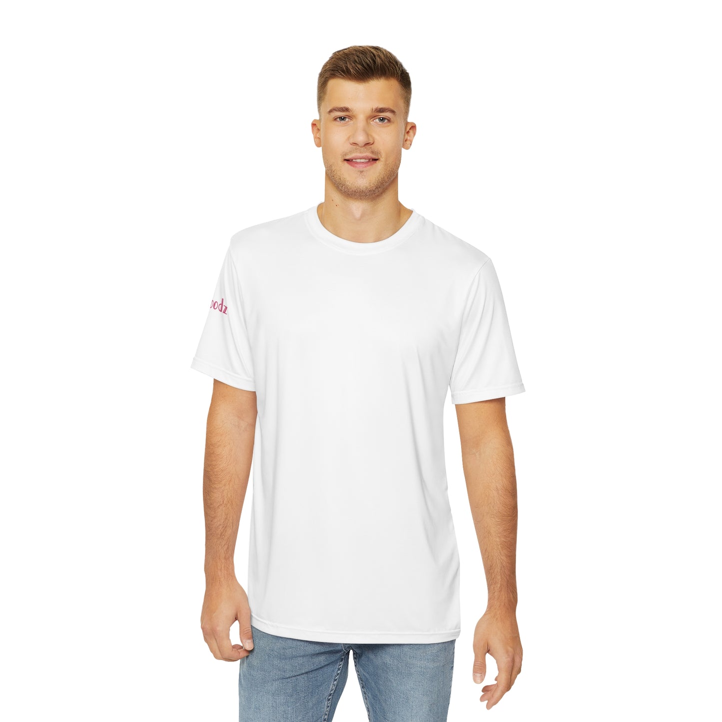 Men's Performance Polyester Tee - Perfect for Workouts & Casual Wear