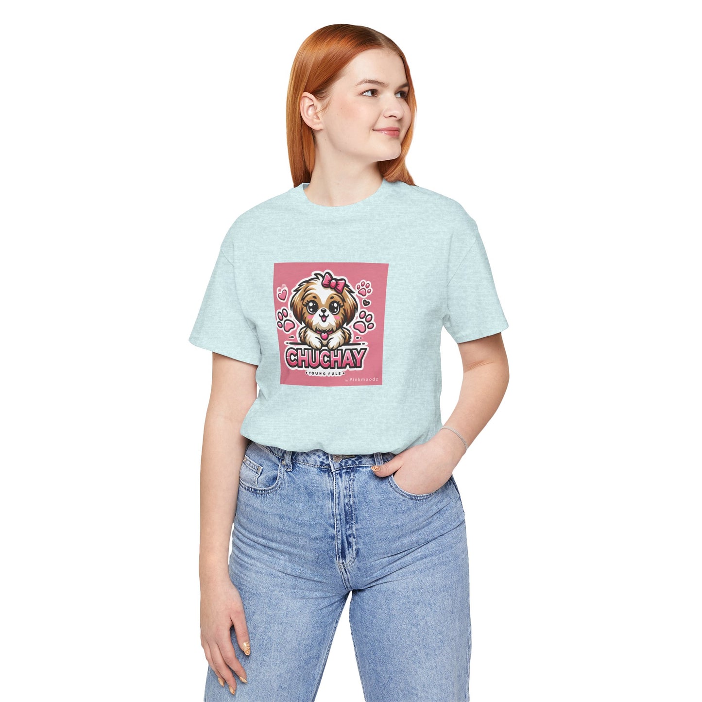Cute Dog Graphic Tee - Chuchay Young & Free