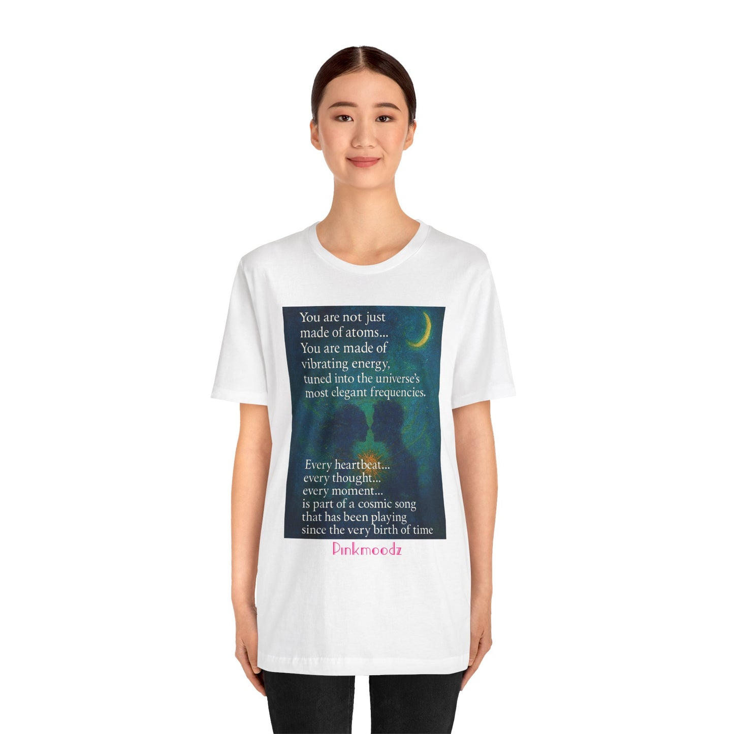 Cosmic Vibes Tee, Inspirational Shirt, Unisex Graphic Tee, Gift for Astronomy Lovers, Motivational Wear, Everyday Comfort