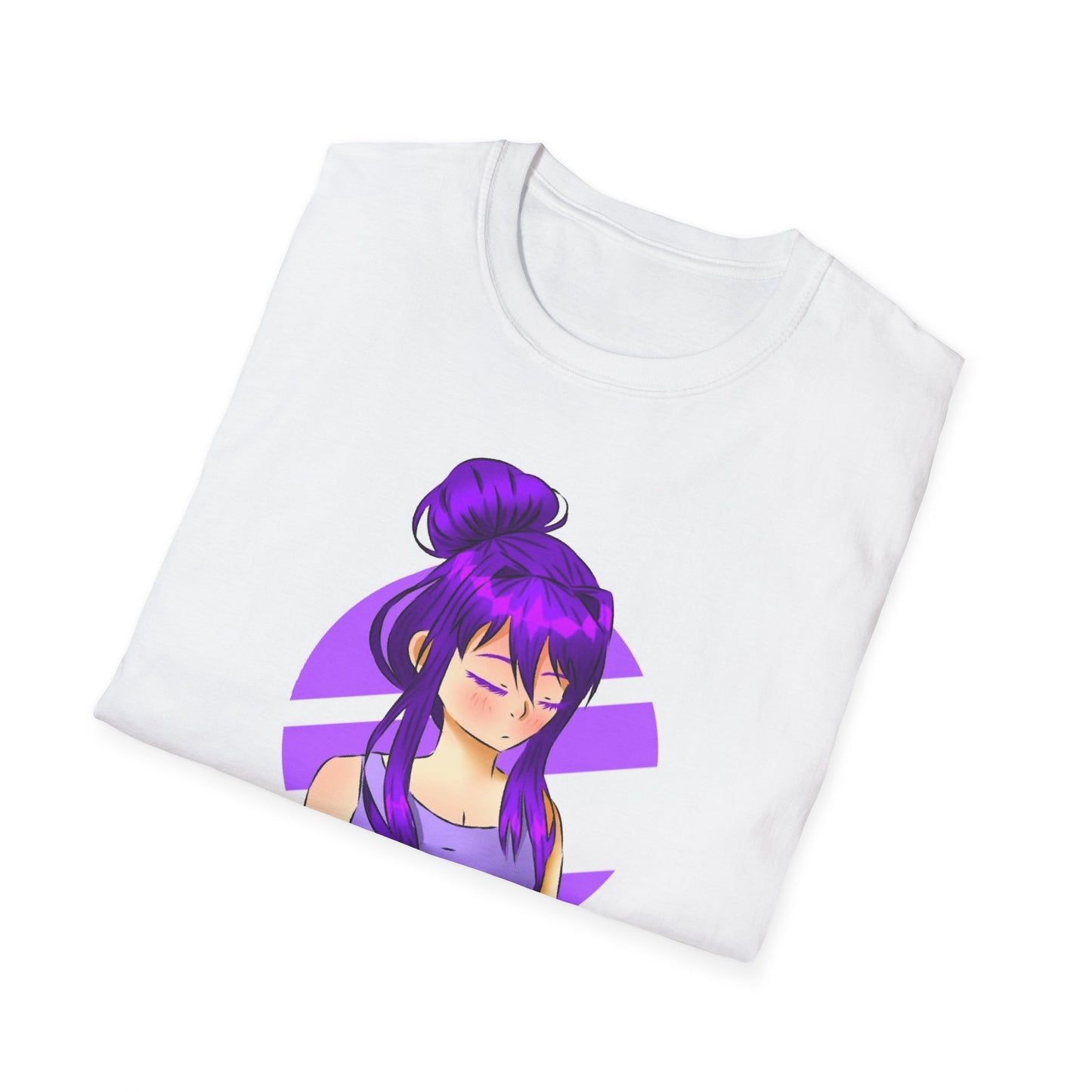 Pink Moodz Unisex Softstyle T-Shirt - Casual Anime Graphic Tee