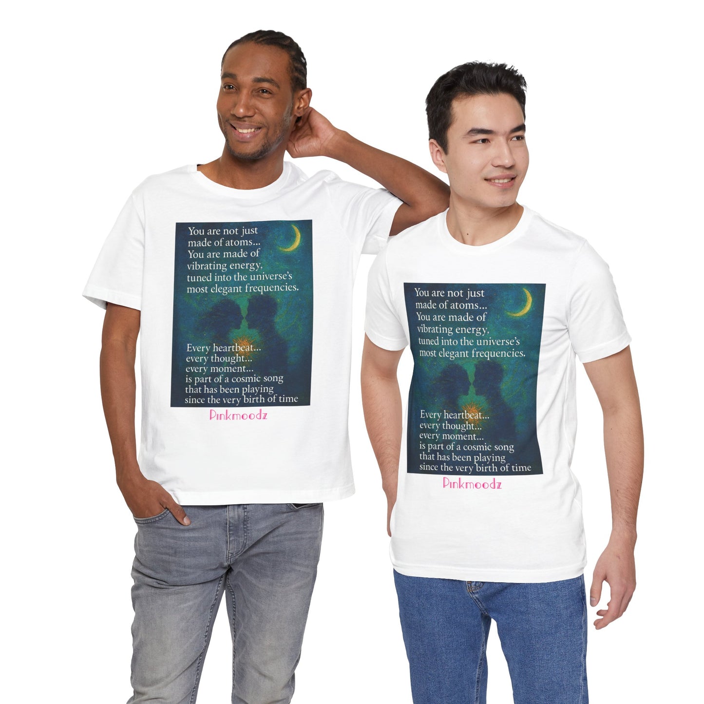 Cosmic Vibes Tee, Inspirational Shirt, Unisex Graphic Tee, Gift for Astronomy Lovers, Motivational Wear, Everyday Comfort