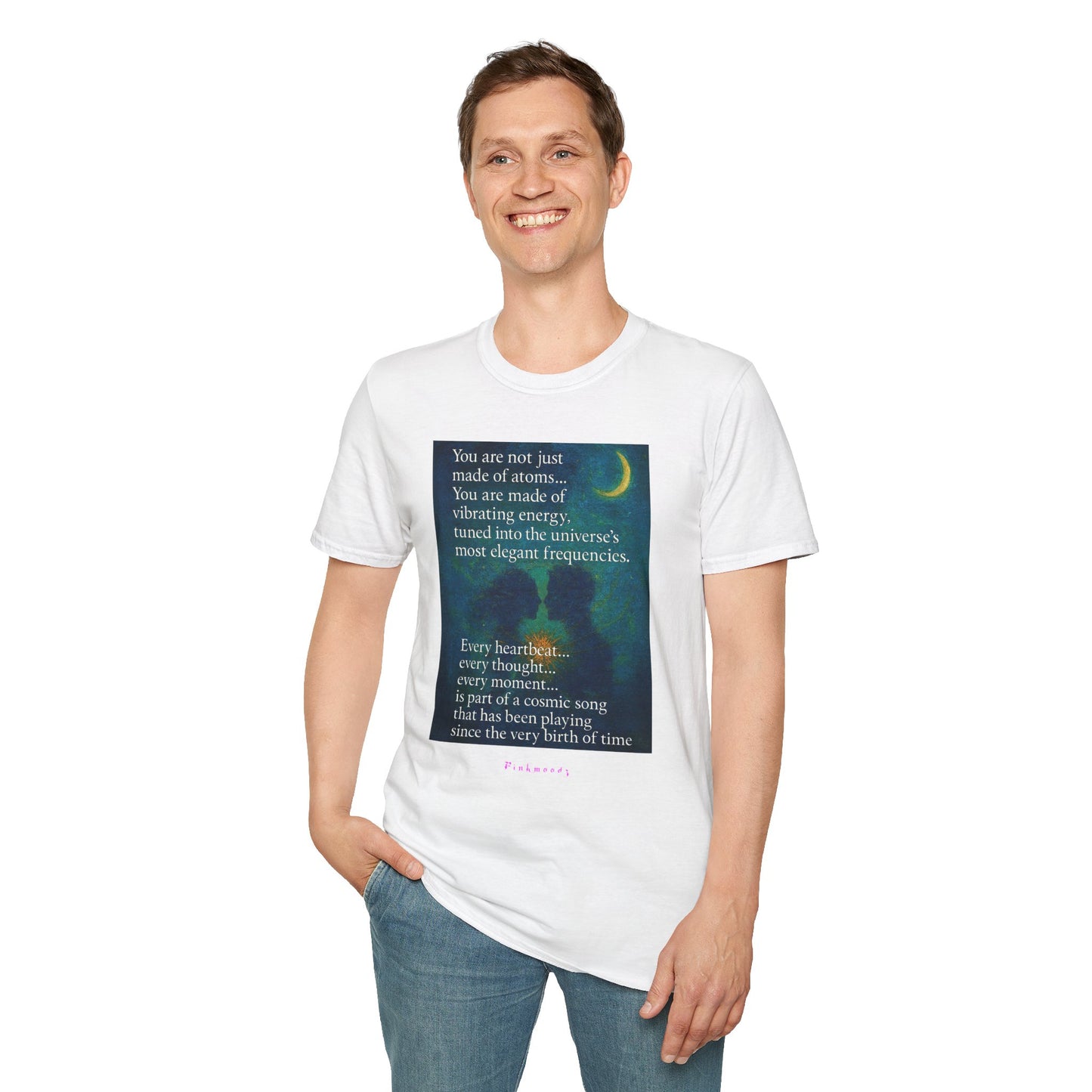 Cosmic Energy T-Shirt, Inspirational Tee for Dreamers, Meditation Shirt, Birthday Gift, Unisex Graphic Tee
