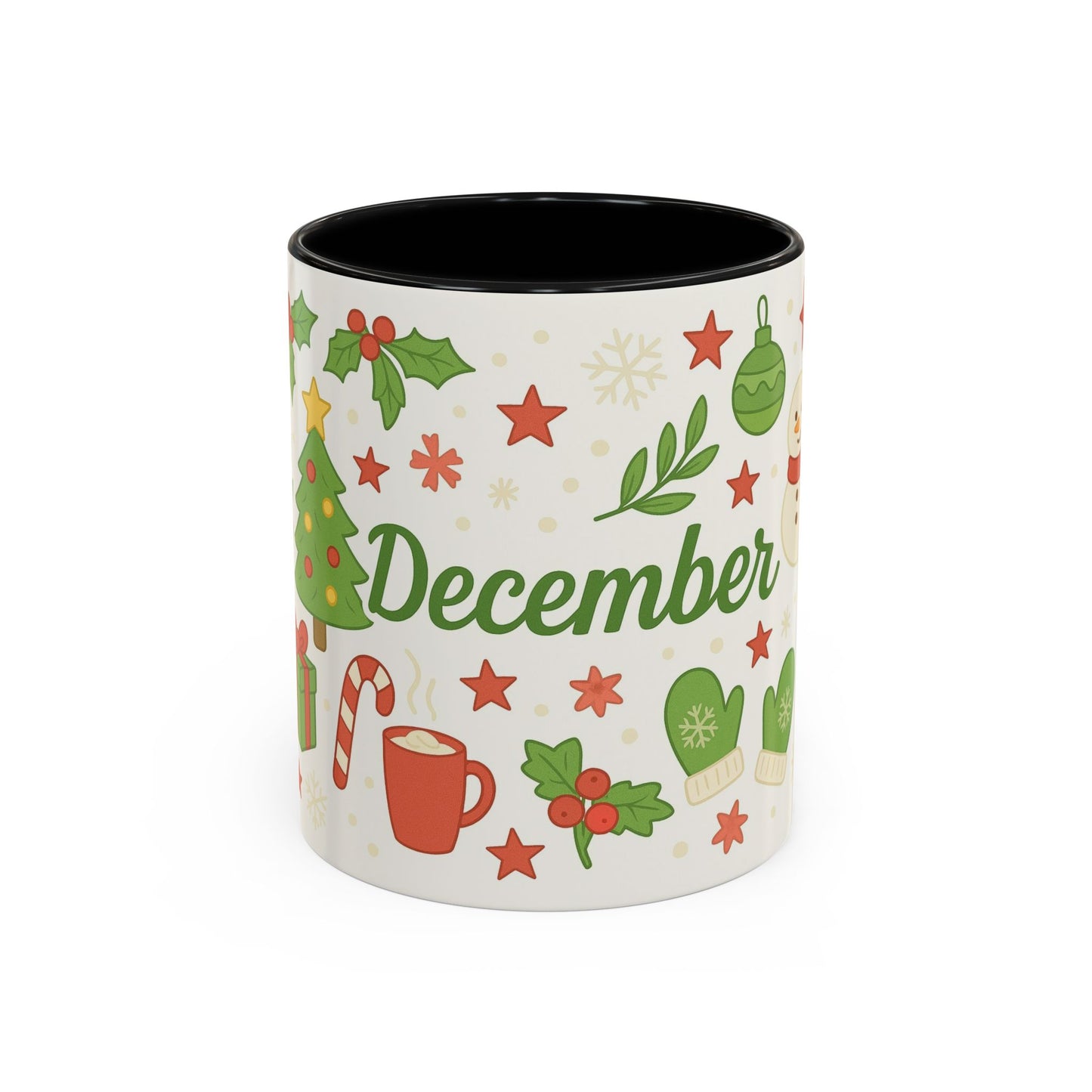 Festive December Coffee Mug – Holiday Cheer for Cozy Sips