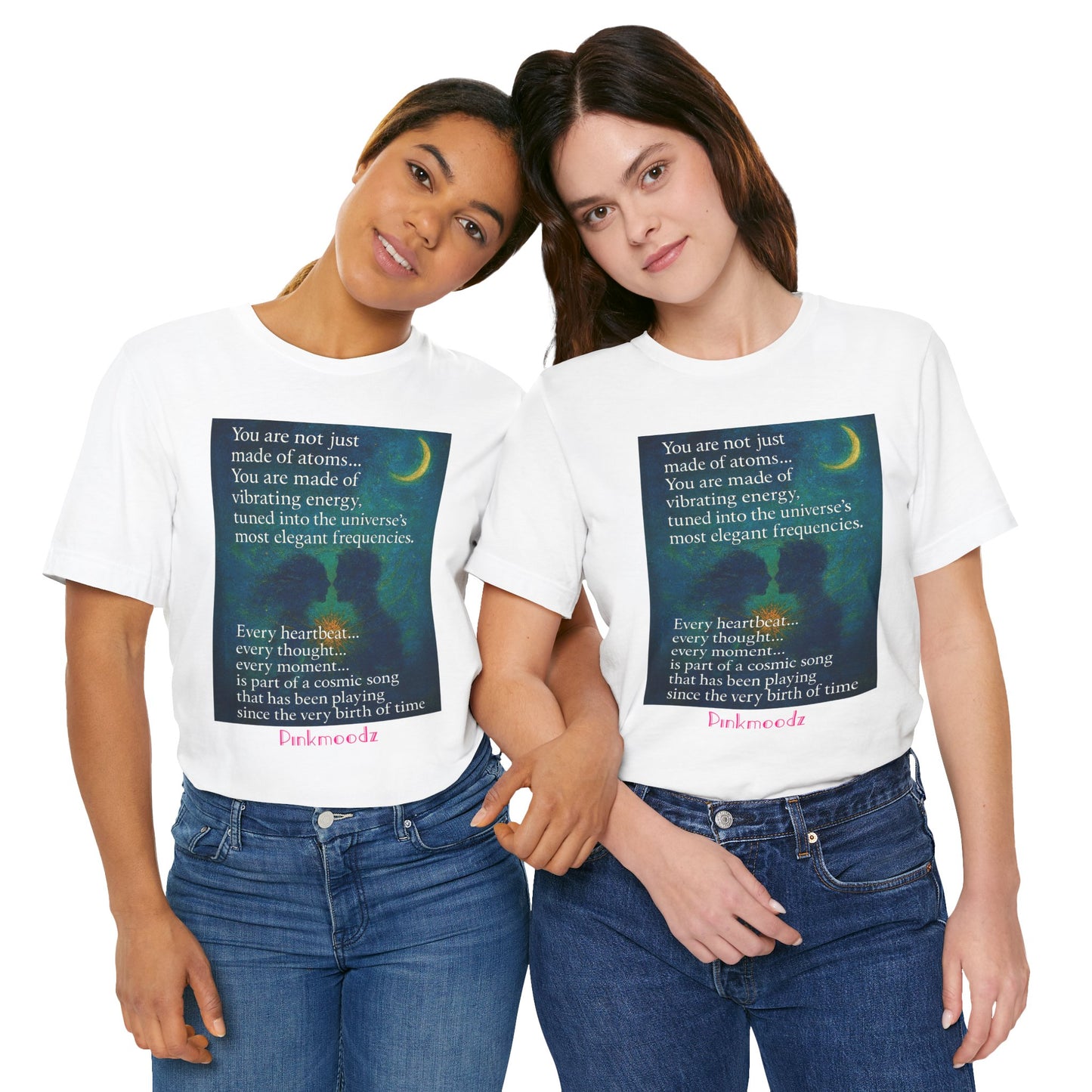 Cosmic Vibes Tee, Inspirational Shirt, Unisex Graphic Tee, Gift for Astronomy Lovers, Motivational Wear, Everyday Comfort