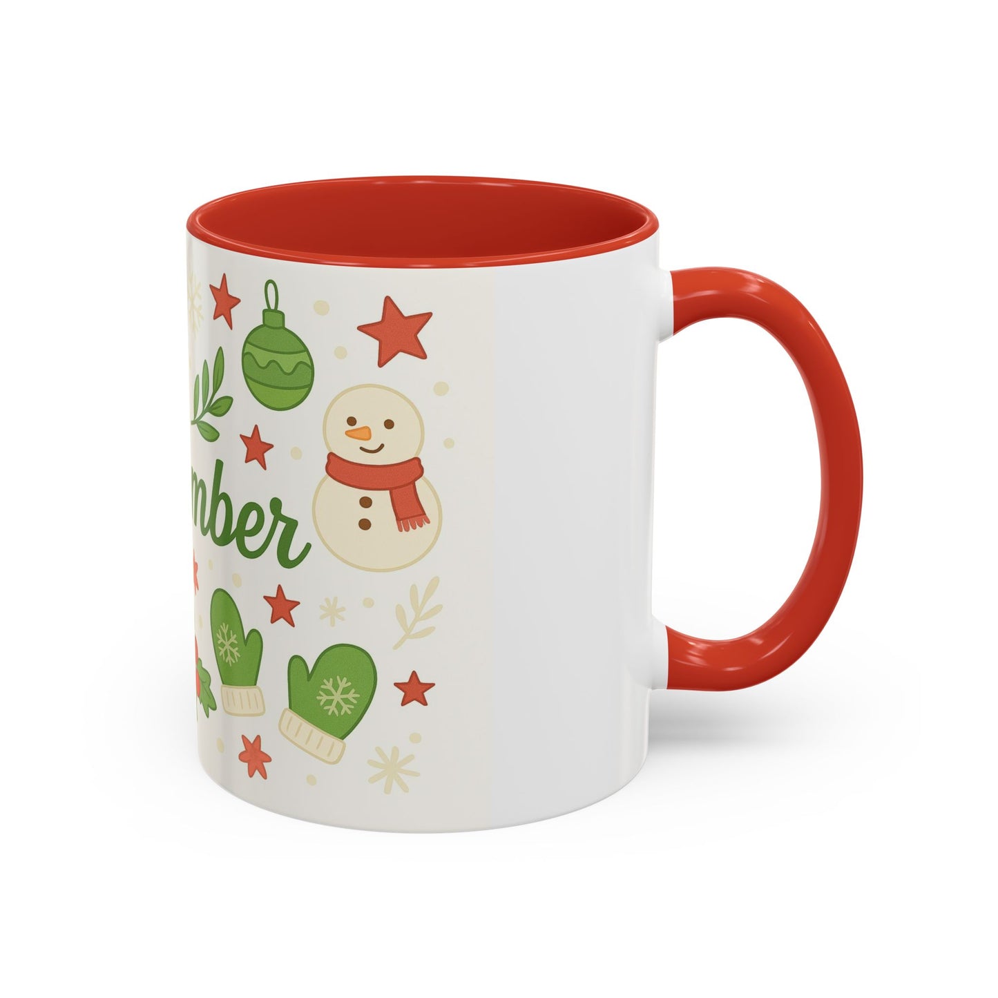 Festive December Coffee Mug – Holiday Cheer for Cozy Sips