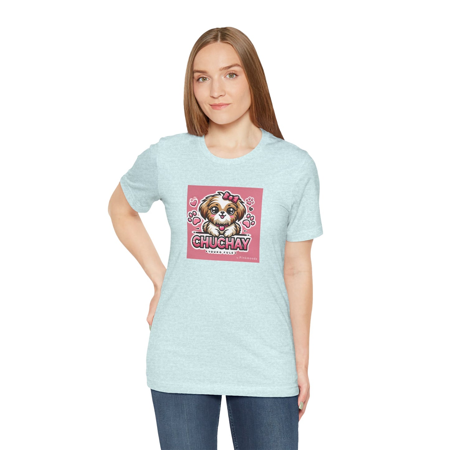 Cute Dog Graphic Tee - Chuchay Young & Free