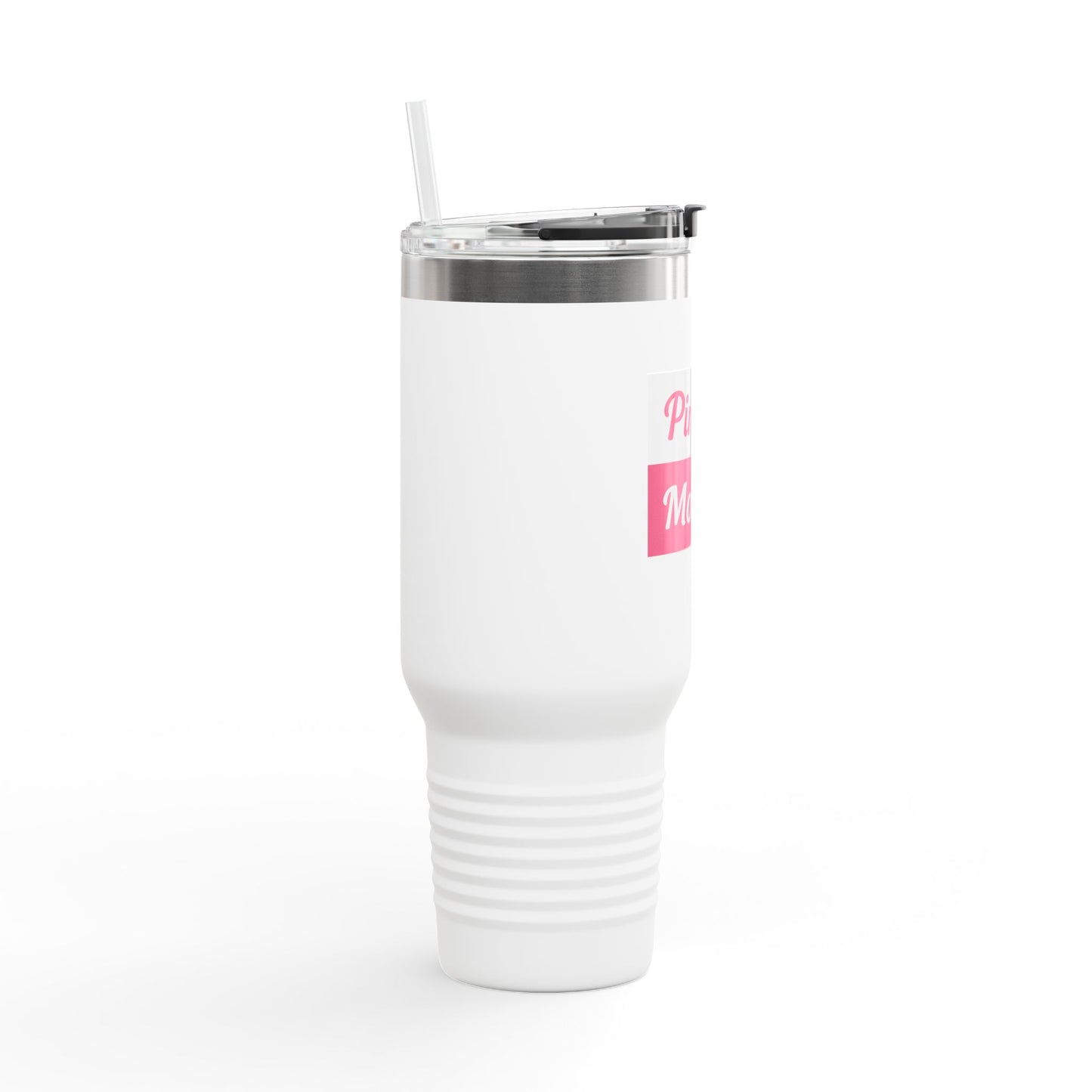 Pink Moodz Insulated Travel Mug - 40oz | Perfect for On-The-Go Coffee Lovers