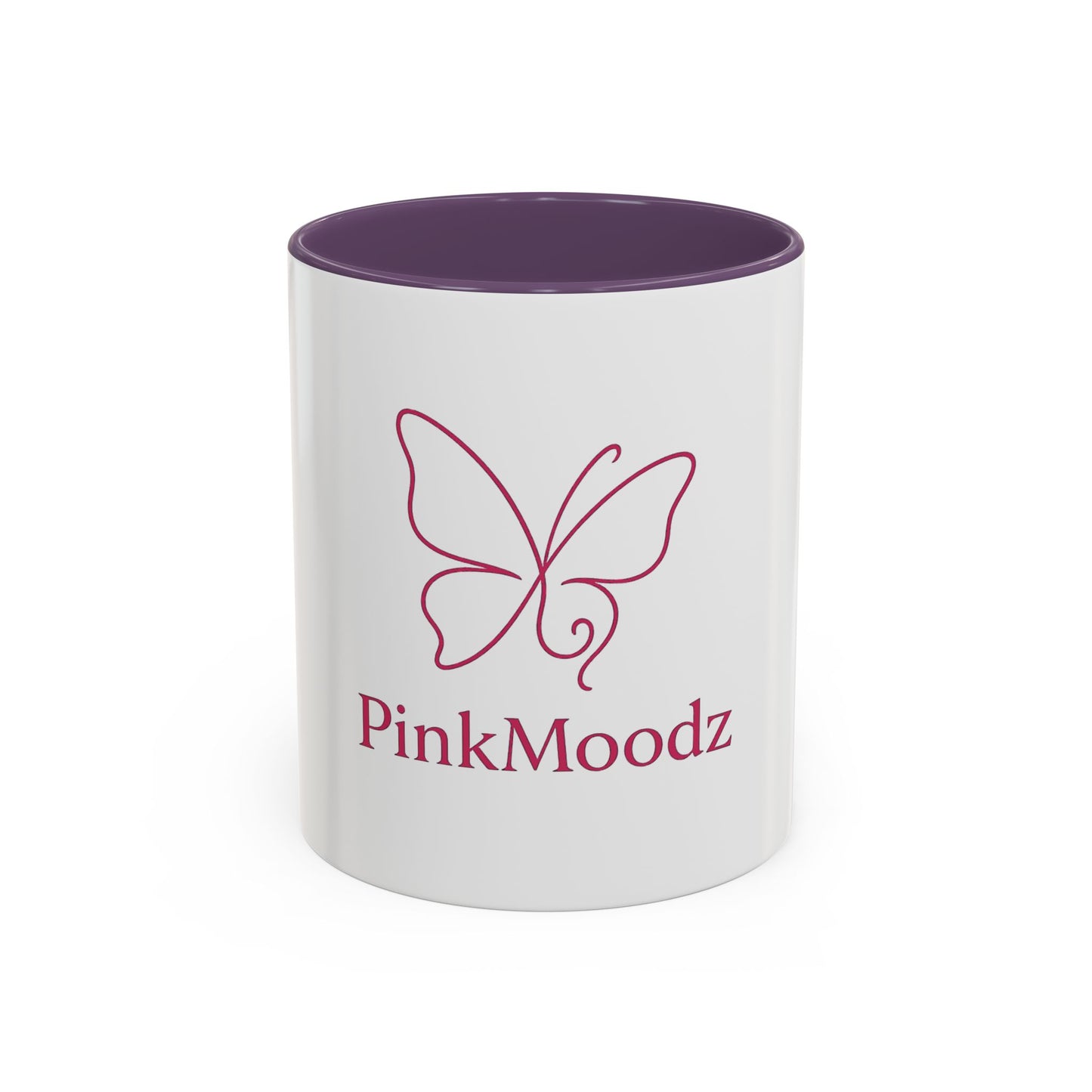 PinkMoodz Butterfly Accent Coffee Mug – Perfect Gift for Coffee Lovers and Nature Enthusiasts