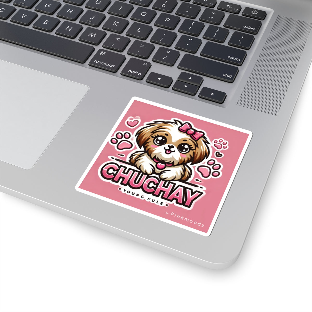 Cute Dog Kiss-Cut Stickers | Chuchay Young Fule | Perfect for Dog Lovers