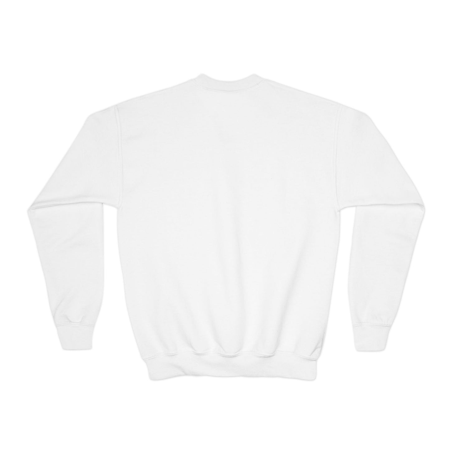 Youth Crewneck Sweatshirt - Pink Moodz Butterfly Design - Perfect for Casual Wear & Cozy Days