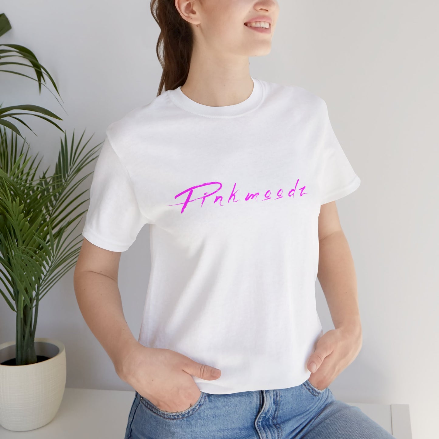 Pink Summer Vibes Unisex Jersey Tee - Short Sleeve Graphic T-Shirt