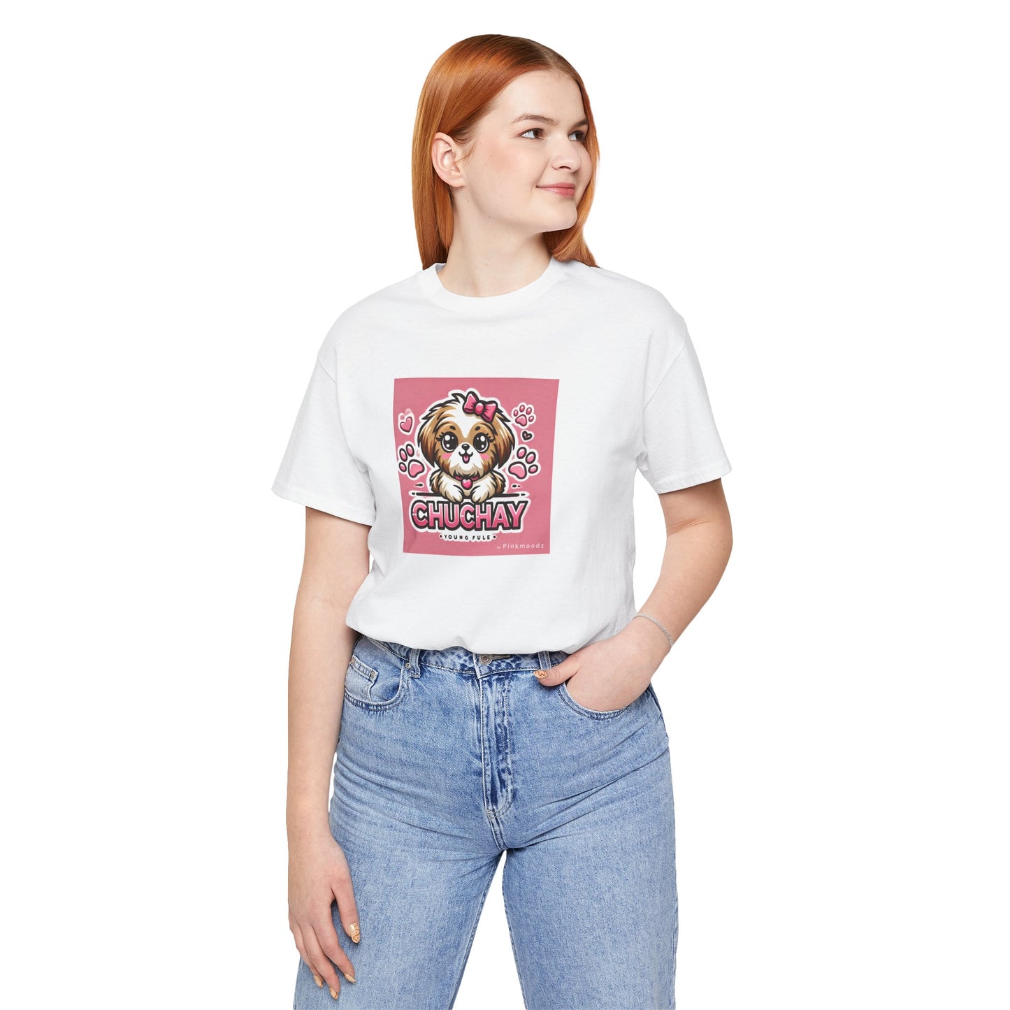 Cute Dog Graphic Tee - Chuchay Young & Free