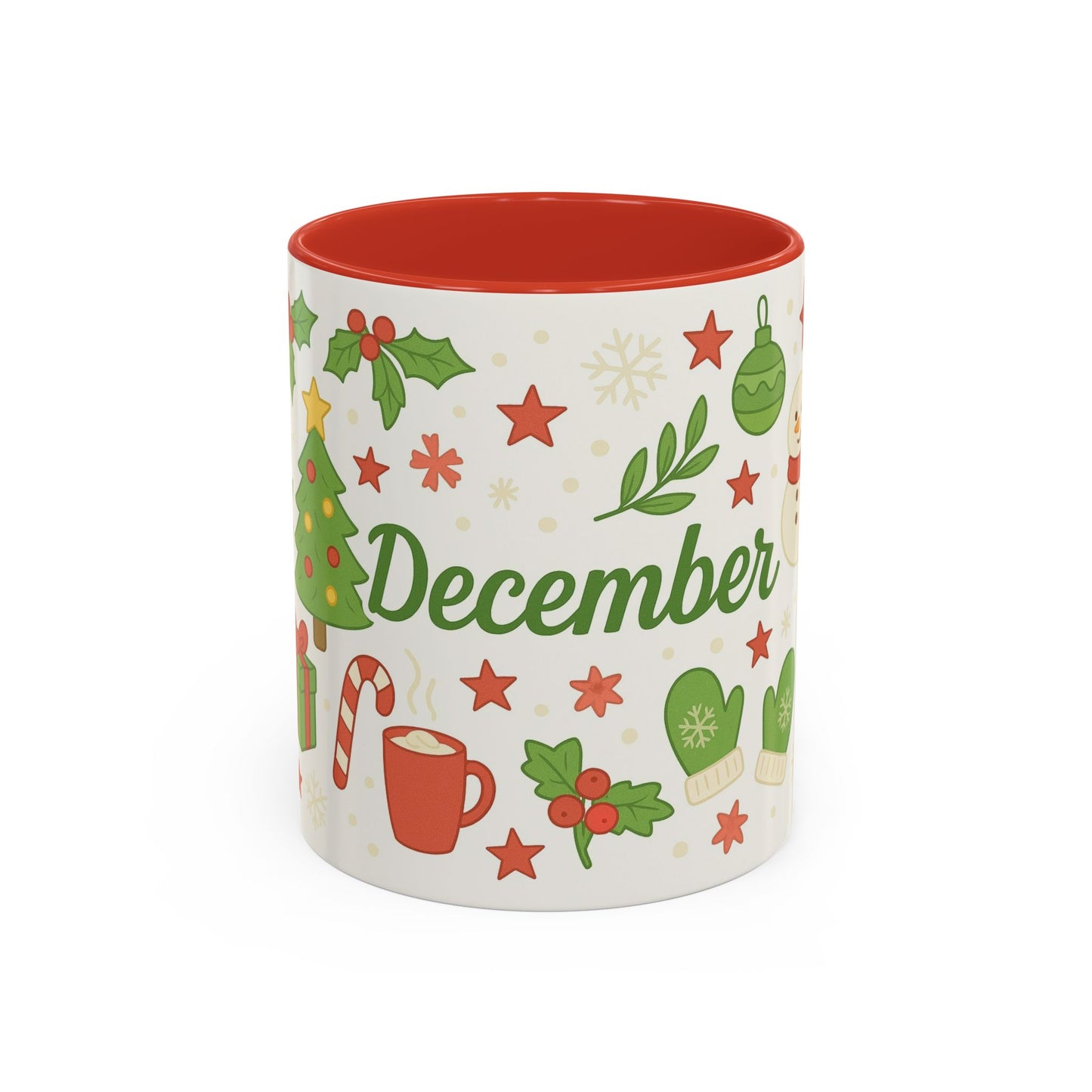 Festive December Coffee Mug – Holiday Cheer for Cozy Sips