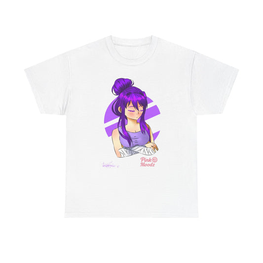 Pink Moodz Unisex Heavy Cotton Tee - Soft, Stylish & Perfect for Everyday Wear