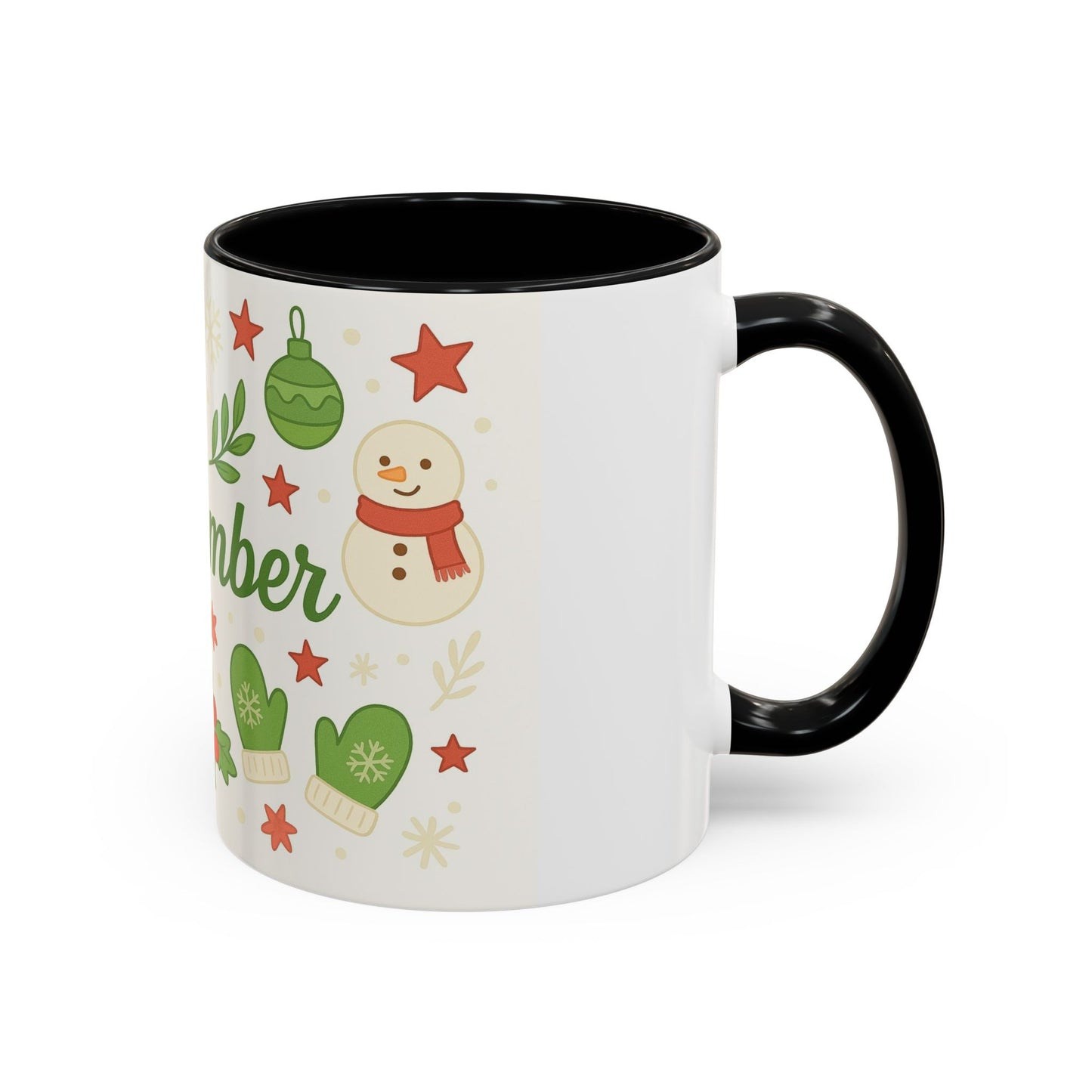 Festive December Coffee Mug – Holiday Cheer for Cozy Sips
