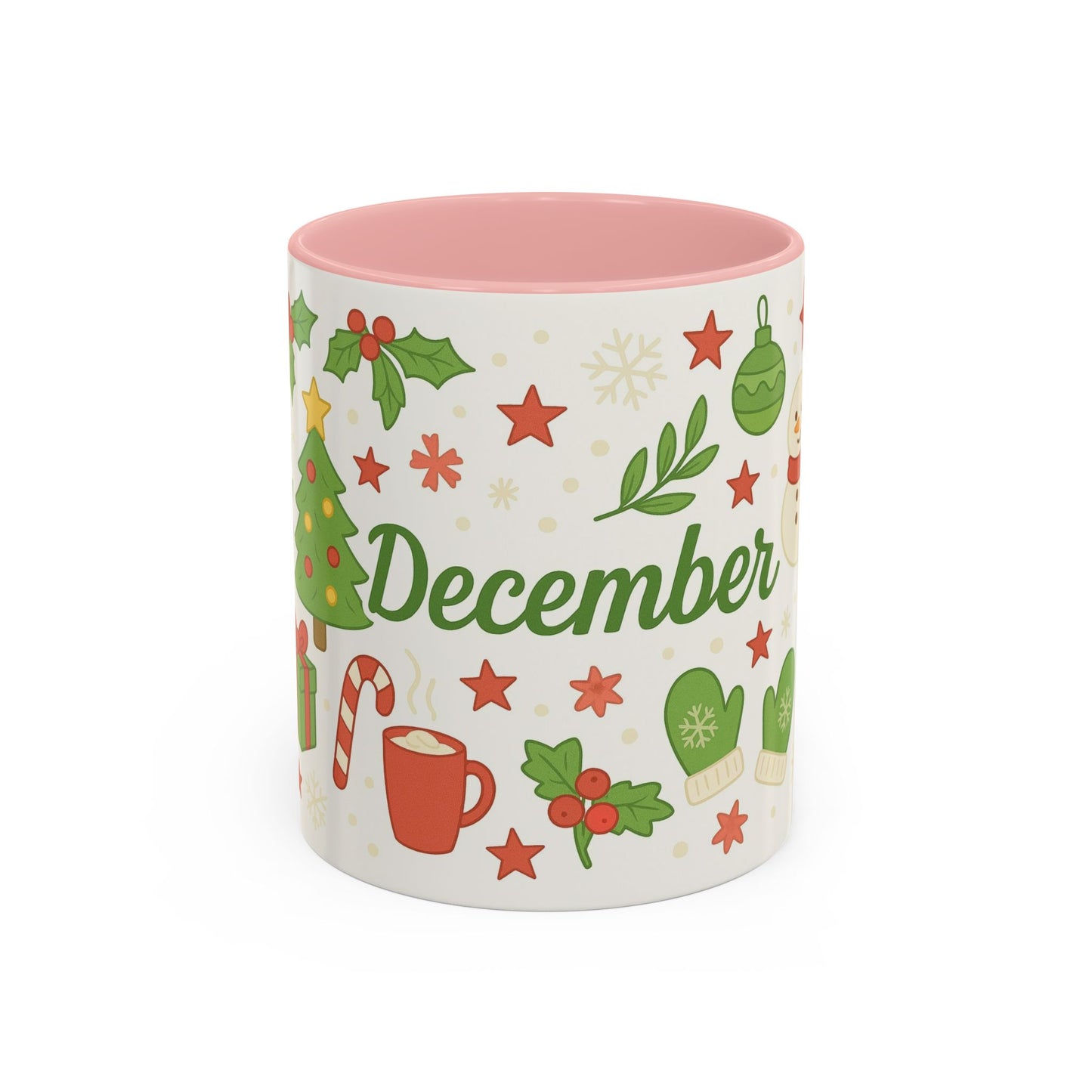 Festive December Coffee Mug – Holiday Cheer for Cozy Sips
