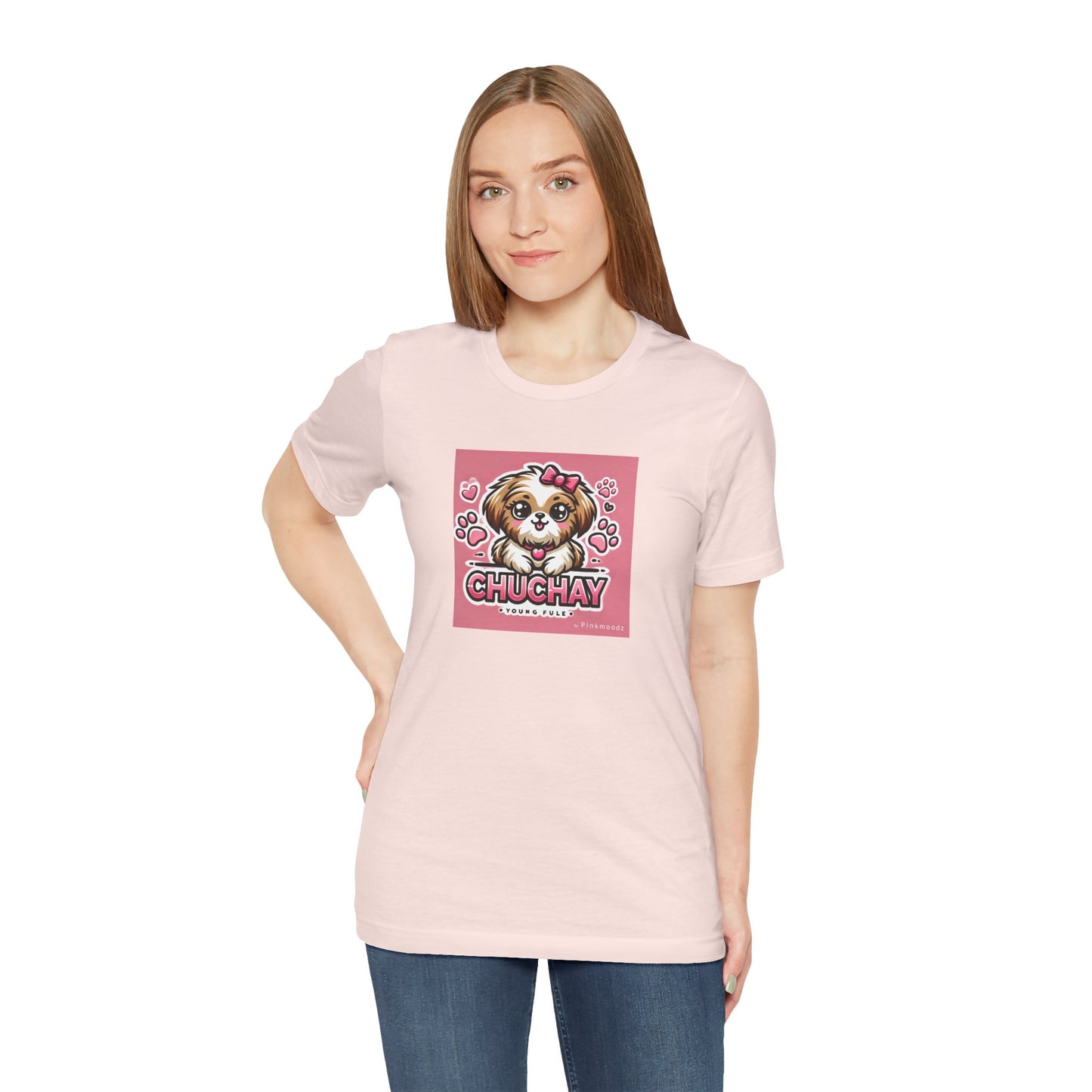 Cute Dog Graphic Tee - Chuchay Young & Free