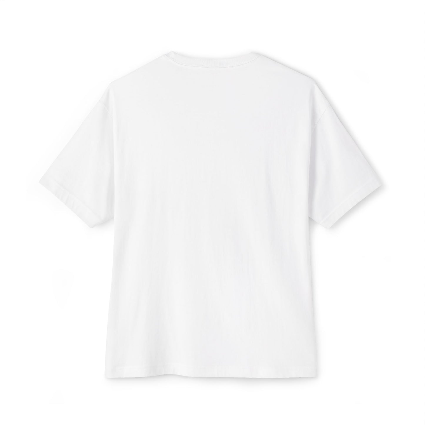 Retro Vibes Unisex Oversized Boxy Tee with Colorful Graphic Design