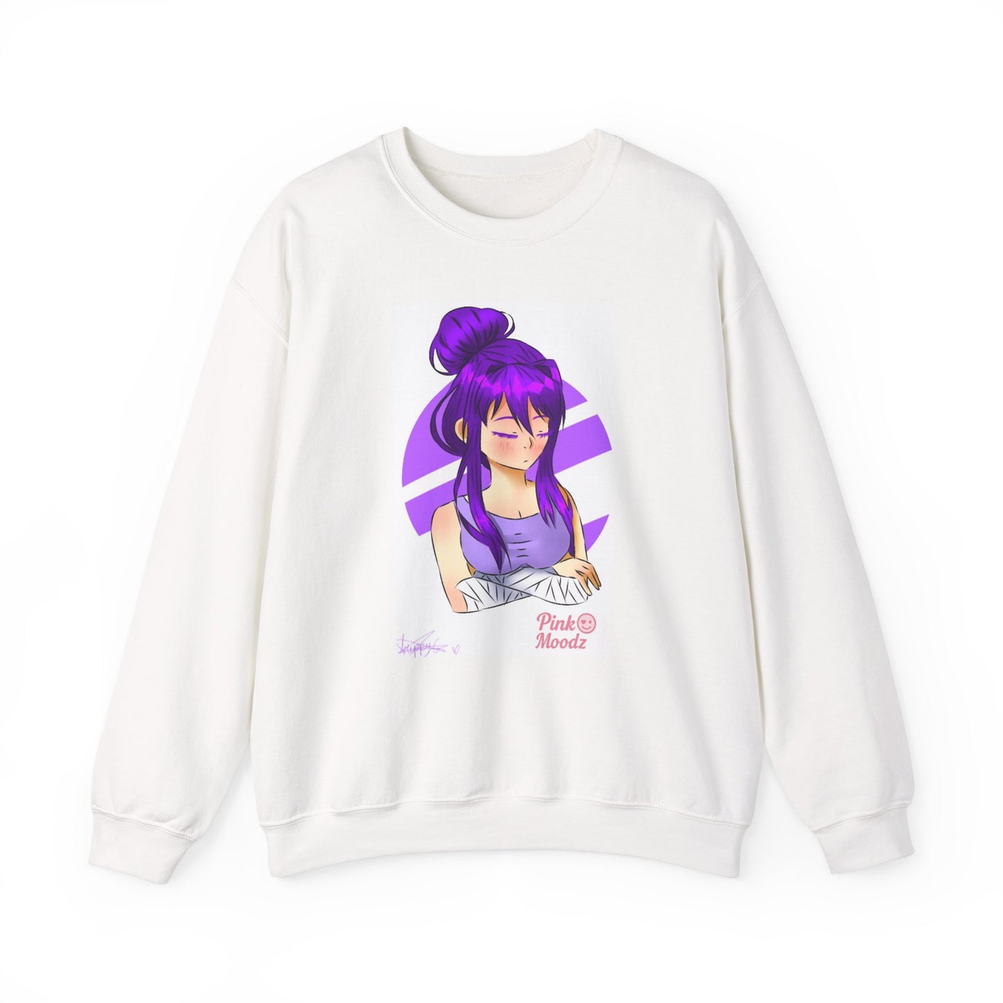 Pink Moodz Unisex Crewneck Sweatshirt - Cozy & Trendy Lifestyle Apparel