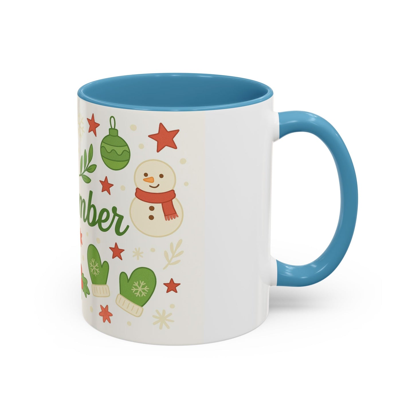 Festive December Coffee Mug – Holiday Cheer for Cozy Sips